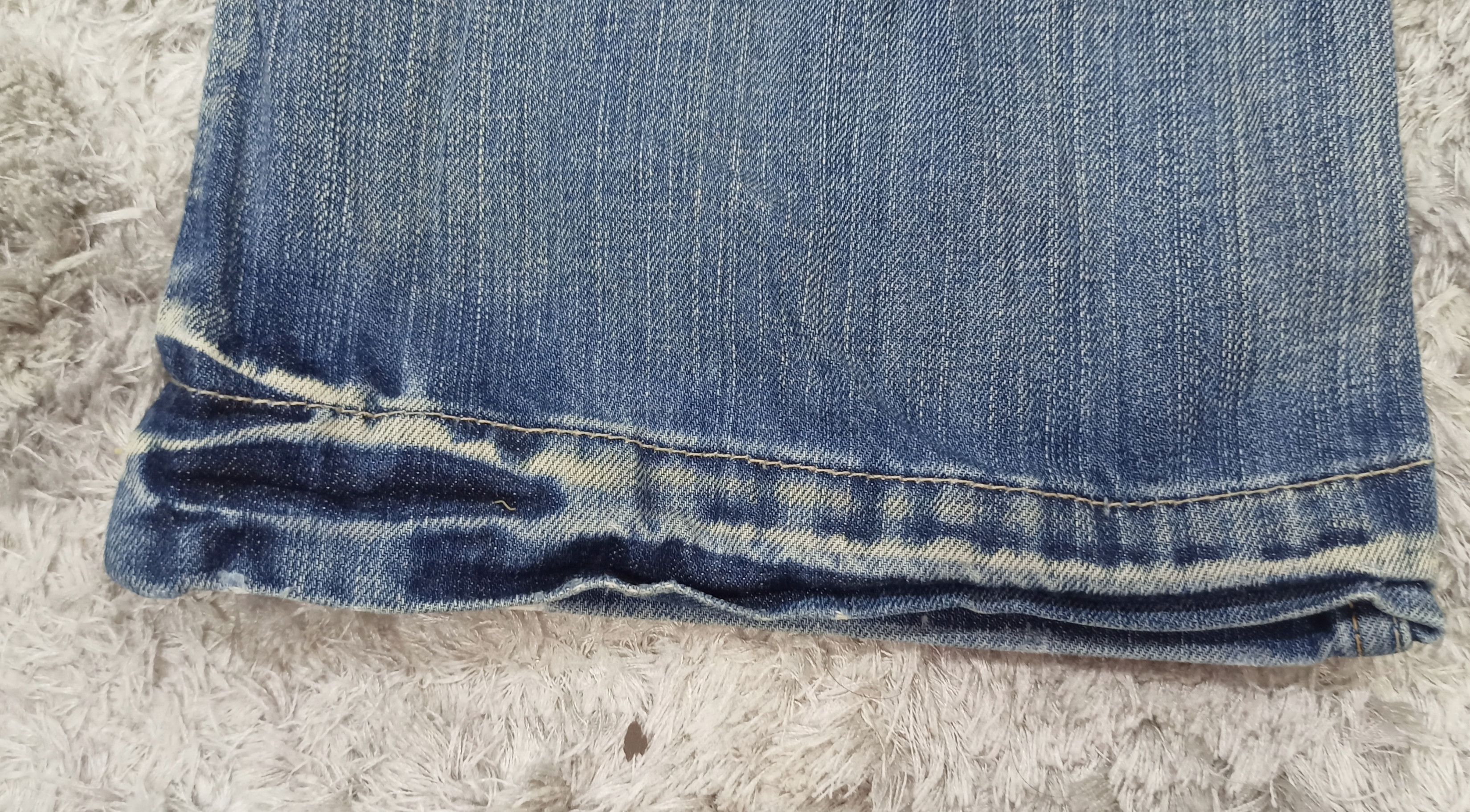 BKE Flare Jeans BKE Distress Low Rise Denim Size 26" / US 2 / IT 38 - 15 Thumbnail