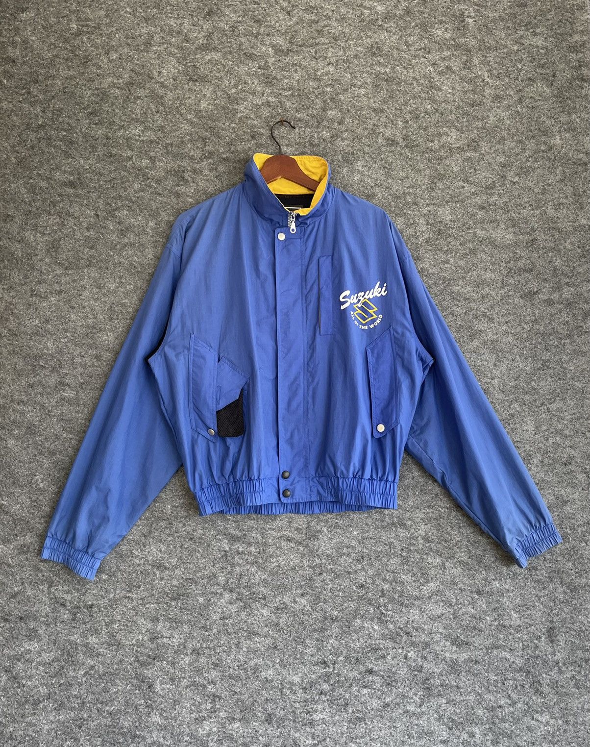 Japanese Brand VINTAGE SUZUKI ALL OVER THE WORLD JACKET Size US L / EU 52-54 / 3 - 1 Thumbnail