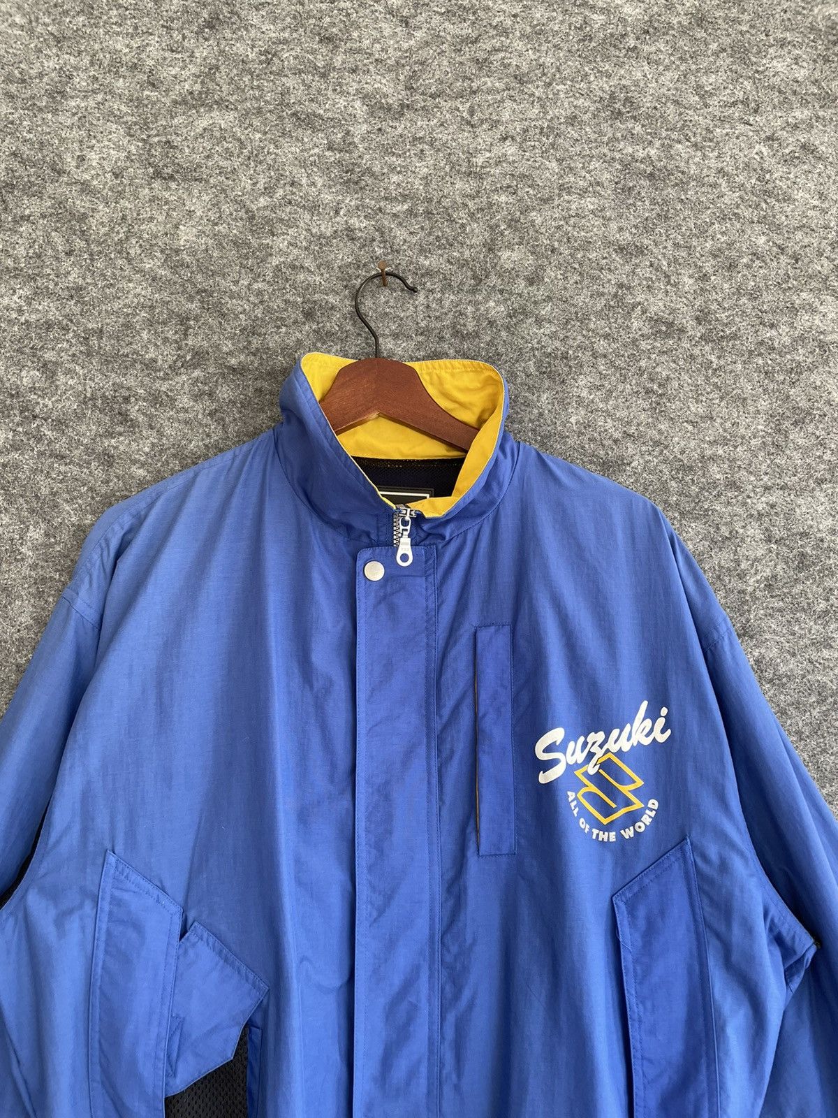 Japanese Brand VINTAGE SUZUKI ALL OVER THE WORLD JACKET Size US L / EU 52-54 / 3 - 2 Thumbnail