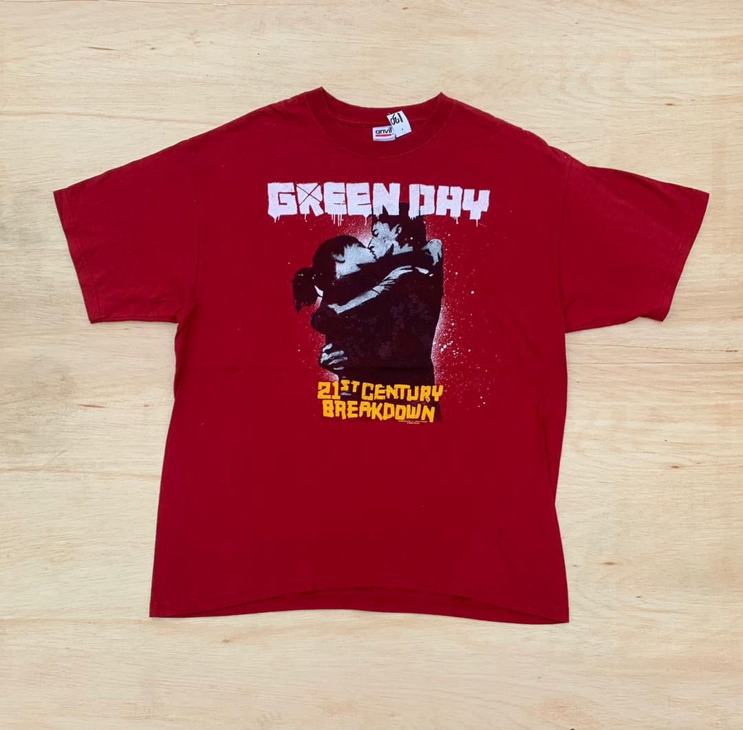 Band Tees × Vintage vintage tee band green day B10 Size US XL / EU 56 / 4 - 1 Thumbnail