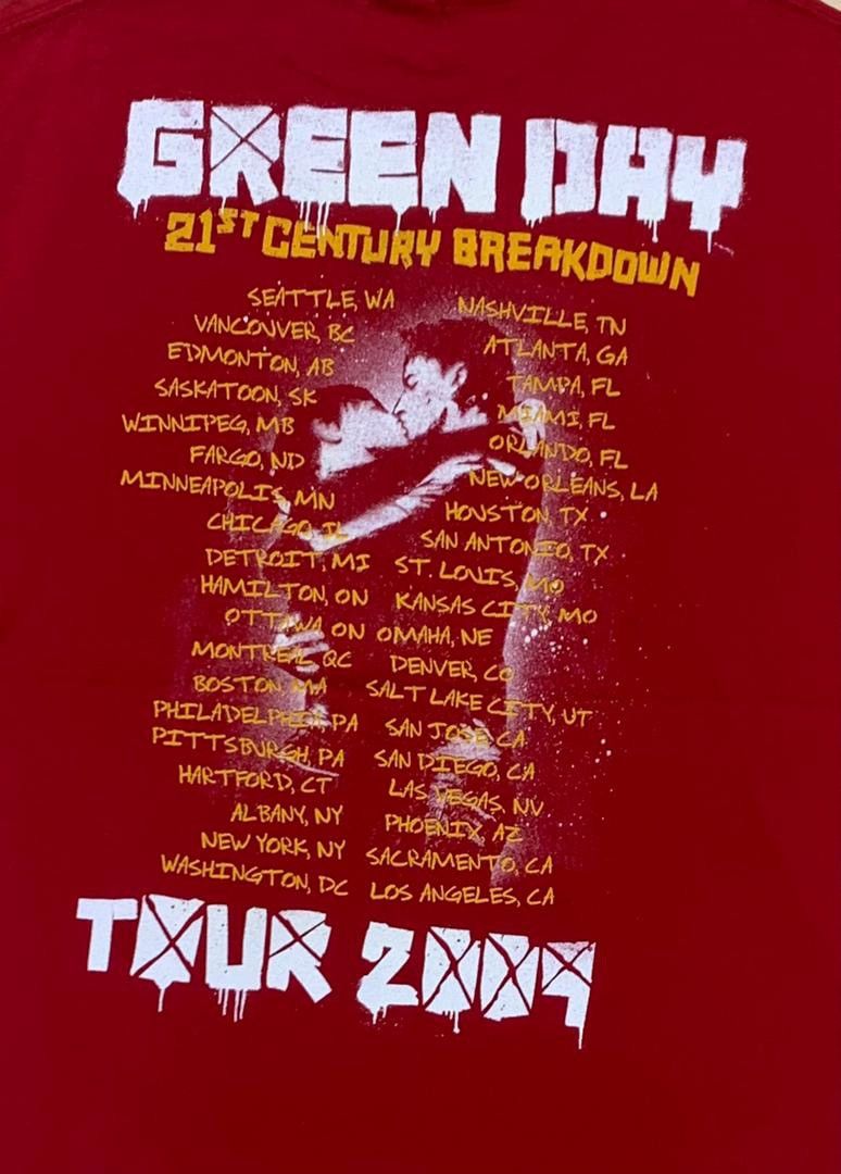 Band Tees × Vintage vintage tee band green day B10 Size US XL / EU 56 / 4 - 4 Thumbnail