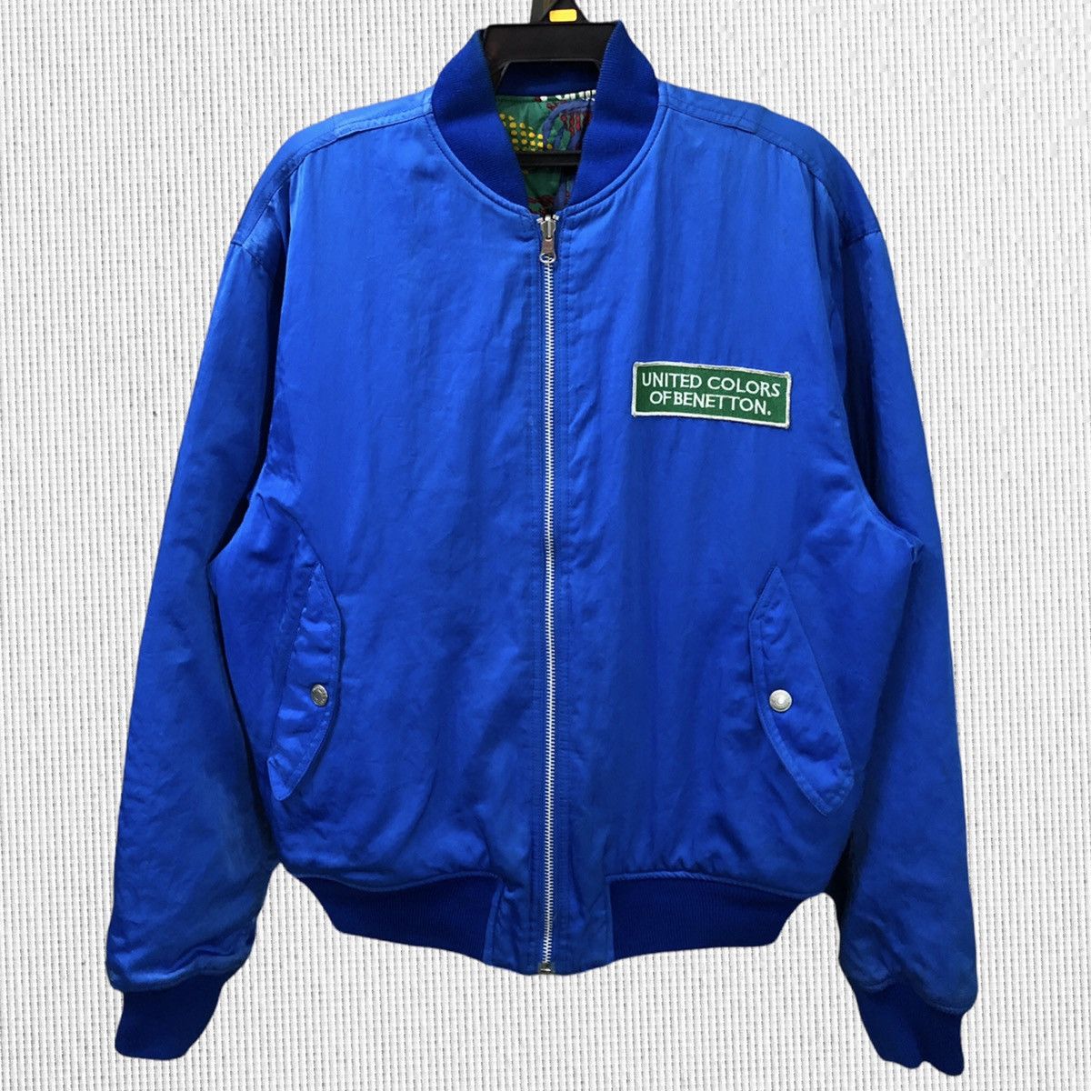 Benetton Vintage Benetton Formula 1 Racing Team Revesible Jacket Size US L / EU 52-54 / 3 - 4 Thumbnail