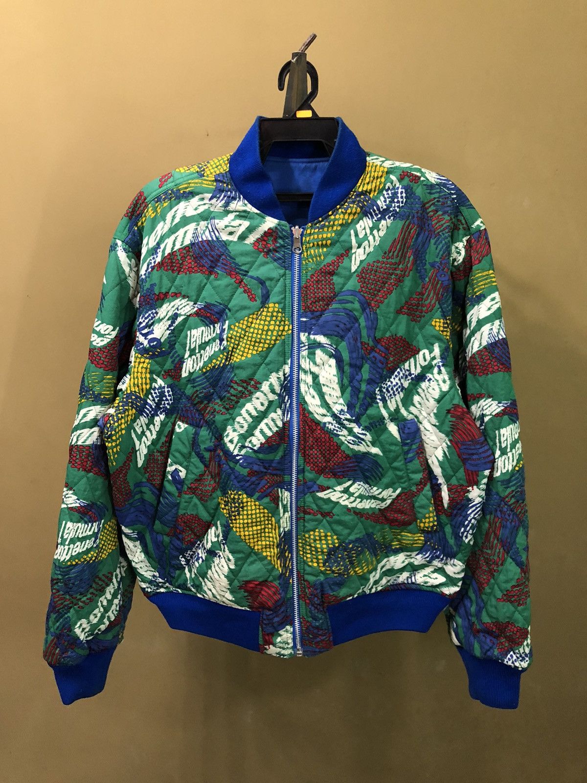 Benetton Vintage Benetton Formula 1 Racing Team Revesible Jacket Size US L / EU 52-54 / 3 - 8 Thumbnail