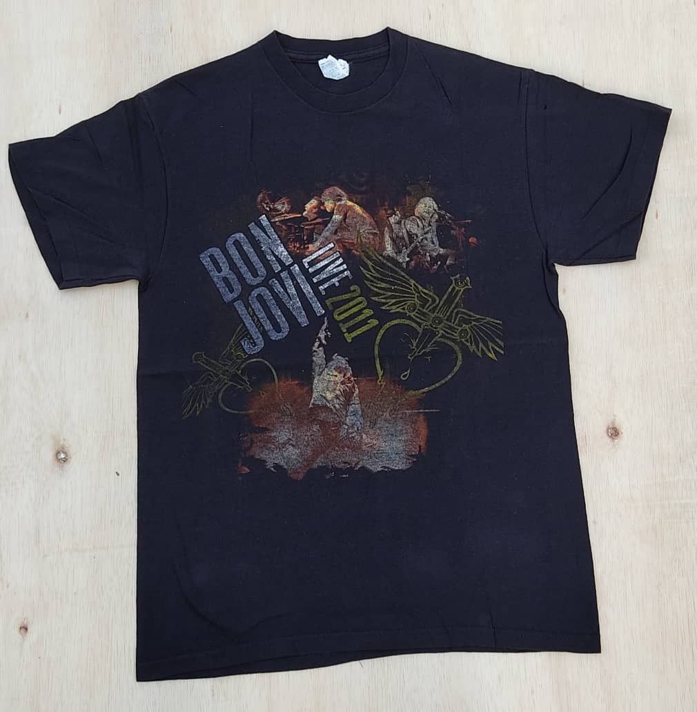 Band Tees × Bon Jovi × Vintage vintage tee B3 Bon Jovi Size US M / EU 48-50 / 2 - 1 Thumbnail