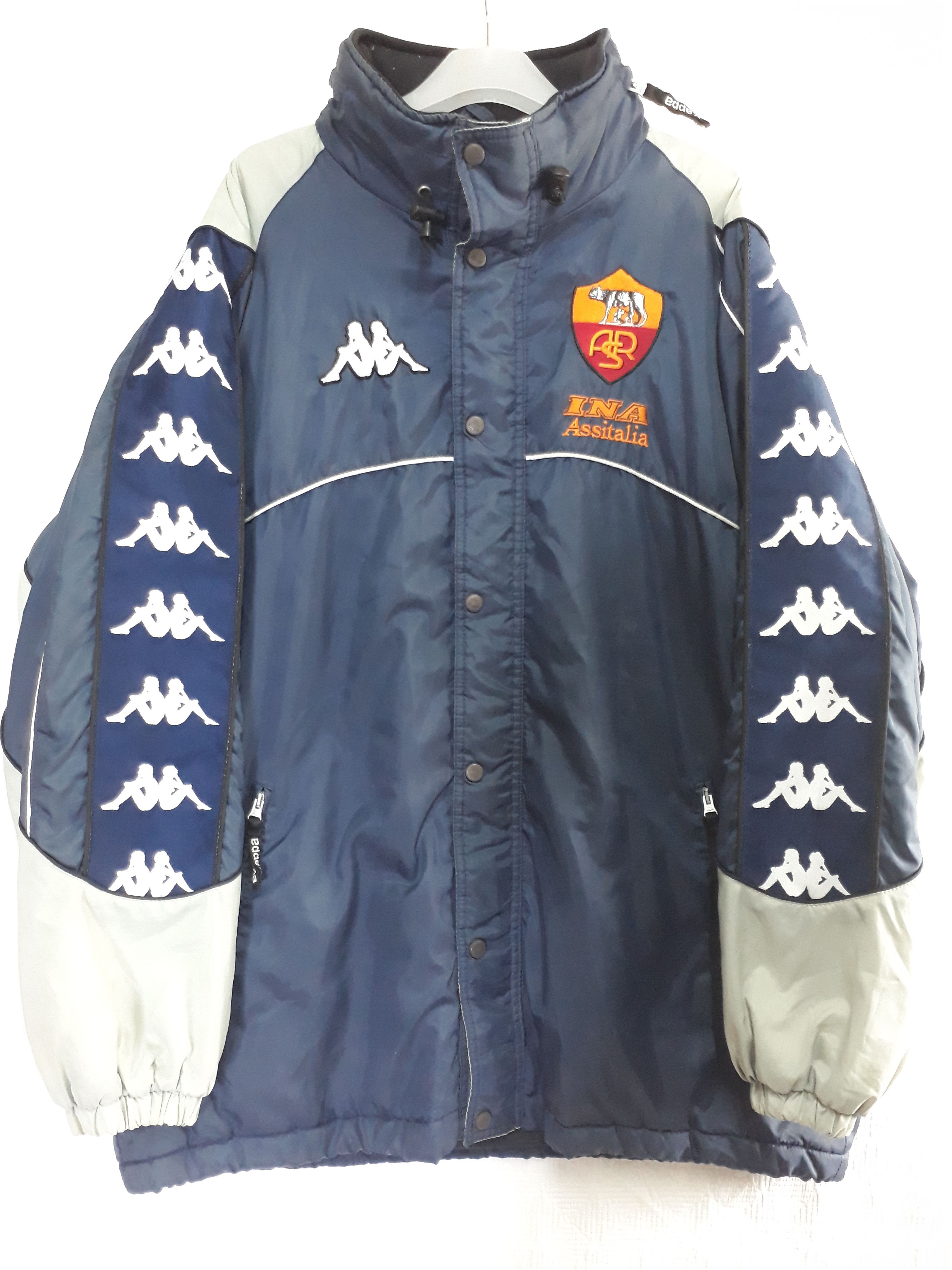 Kappa Vtg ASR Roma kappa side tape Size US XL / EU 56 / 4 - 2 Thumbnail