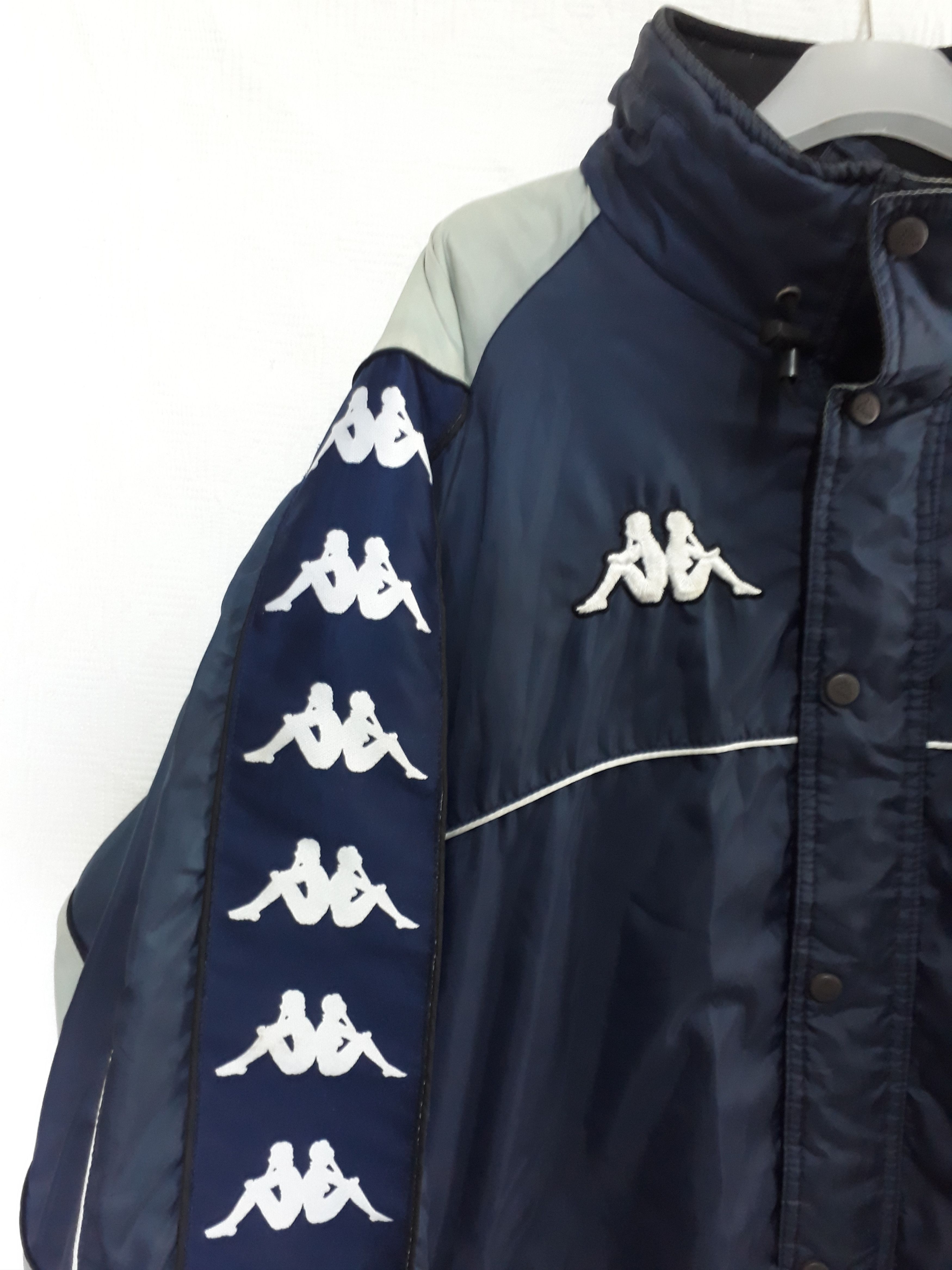 Kappa Vtg ASR Roma kappa side tape Size US XL / EU 56 / 4 - 3 Thumbnail