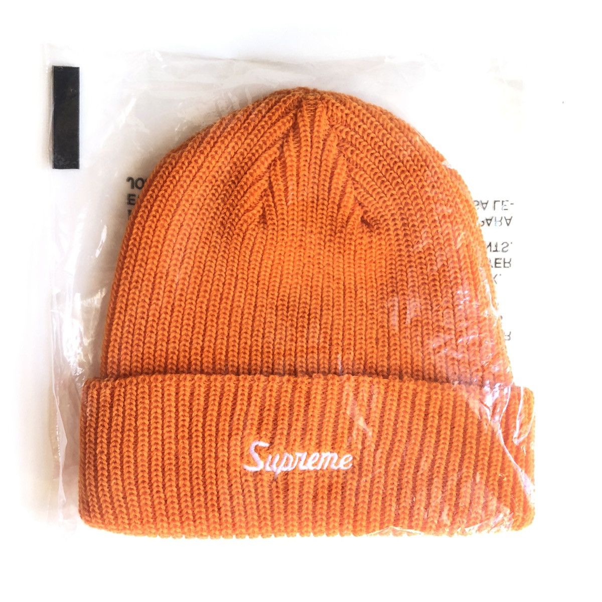 Supreme FW22 Loose Gauge Beanie ORANGE Size ONE SIZE - 1 Thumbnail