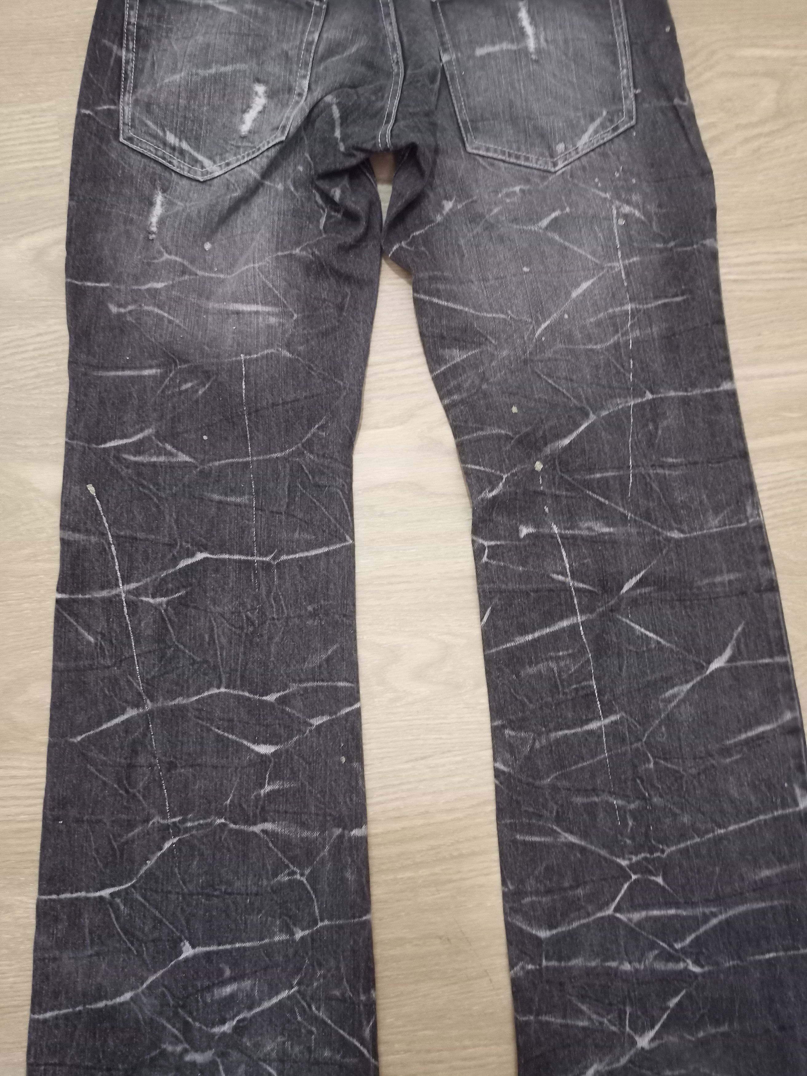 Japanese Brand Vintage Nylaus Clothing Whiskered Flare Jeans Size US 32 / EU 48 - 11 Thumbnail