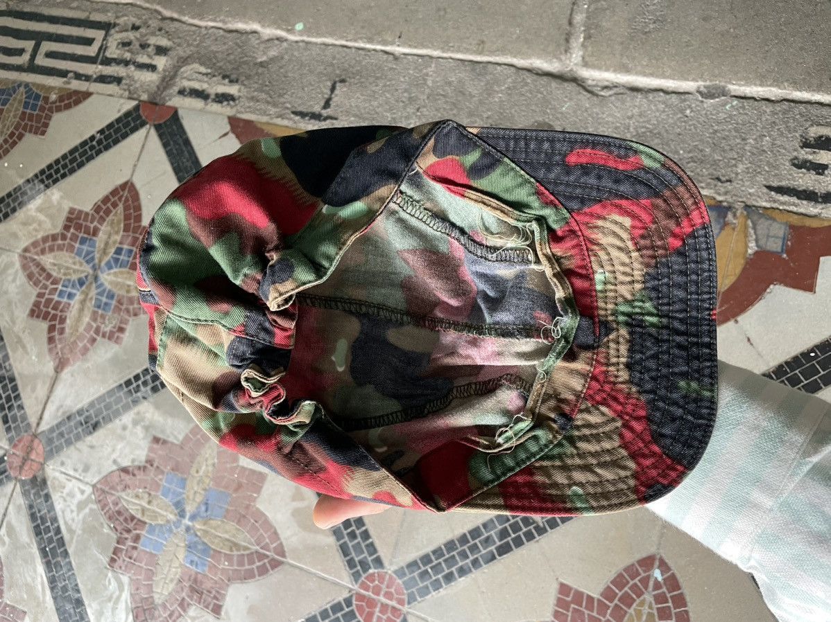 Vintage Swiss 90s Army Military Cap Size ONE SIZE - 5 Thumbnail
