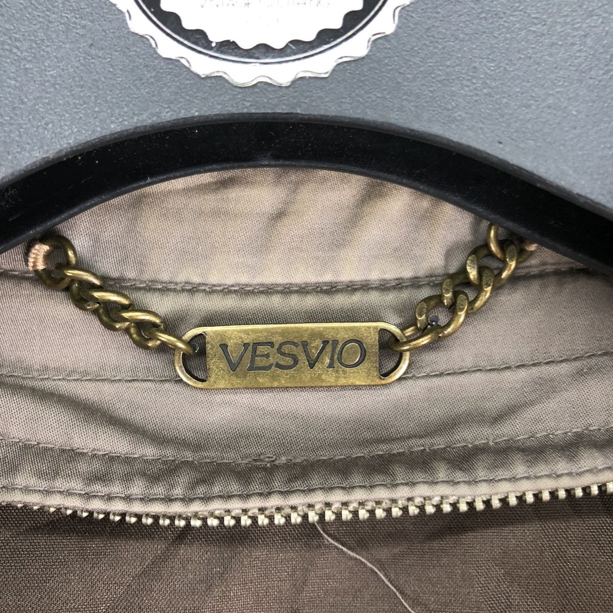 Vintage Vintage 80's Casual Work Zipper Jacket by Vesvio Size US L / EU 52-54 / 3 - 12 Thumbnail