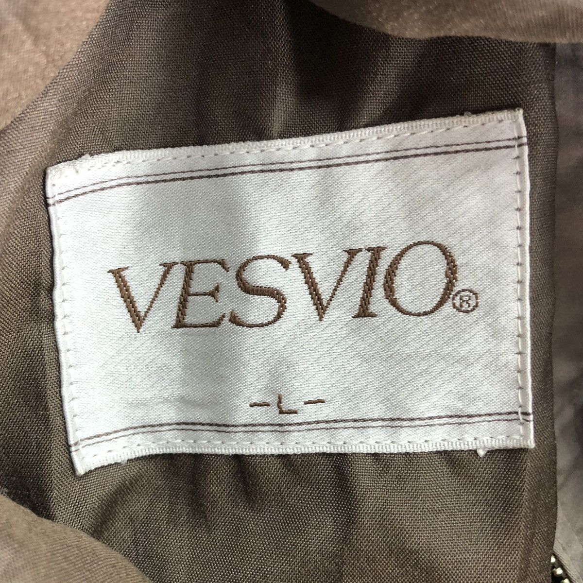 Vintage Vintage 80's Casual Work Zipper Jacket by Vesvio Size US L / EU 52-54 / 3 - 13 Thumbnail