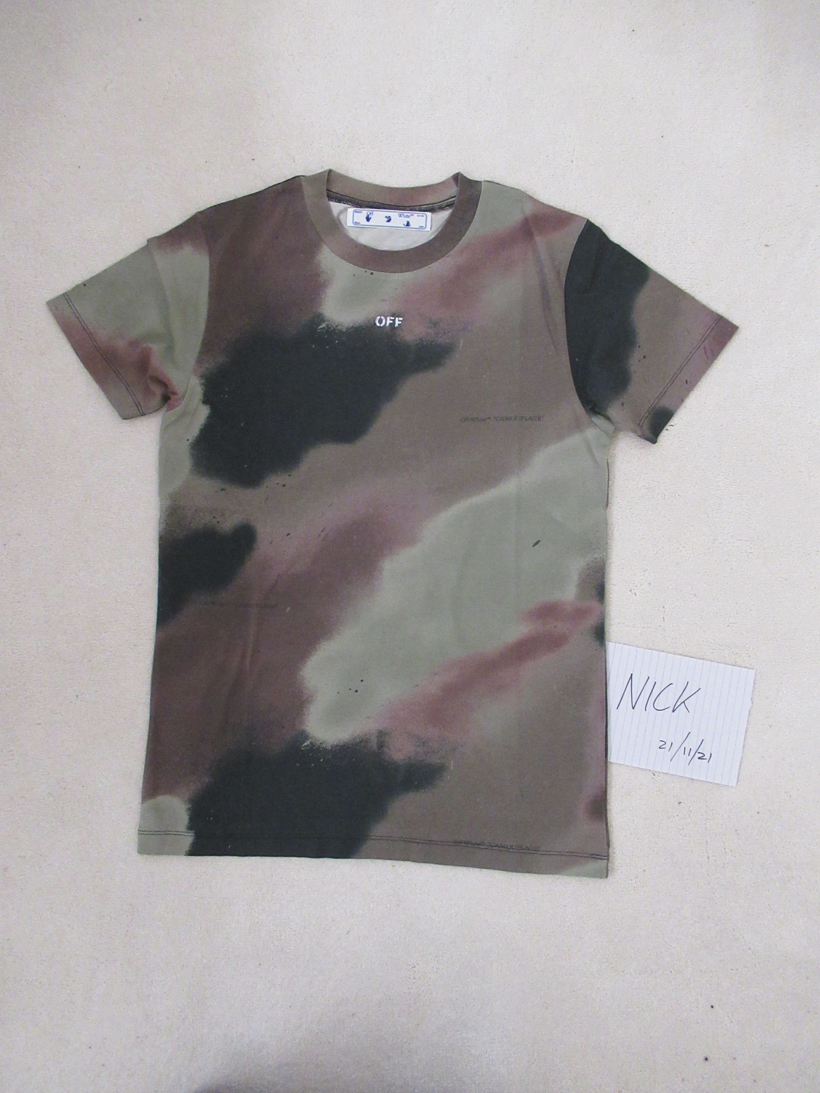 Off-White off White Camo Arrows T-shirt Virgil Small Size US S / EU 44-46 / 1 - 2 Thumbnail
