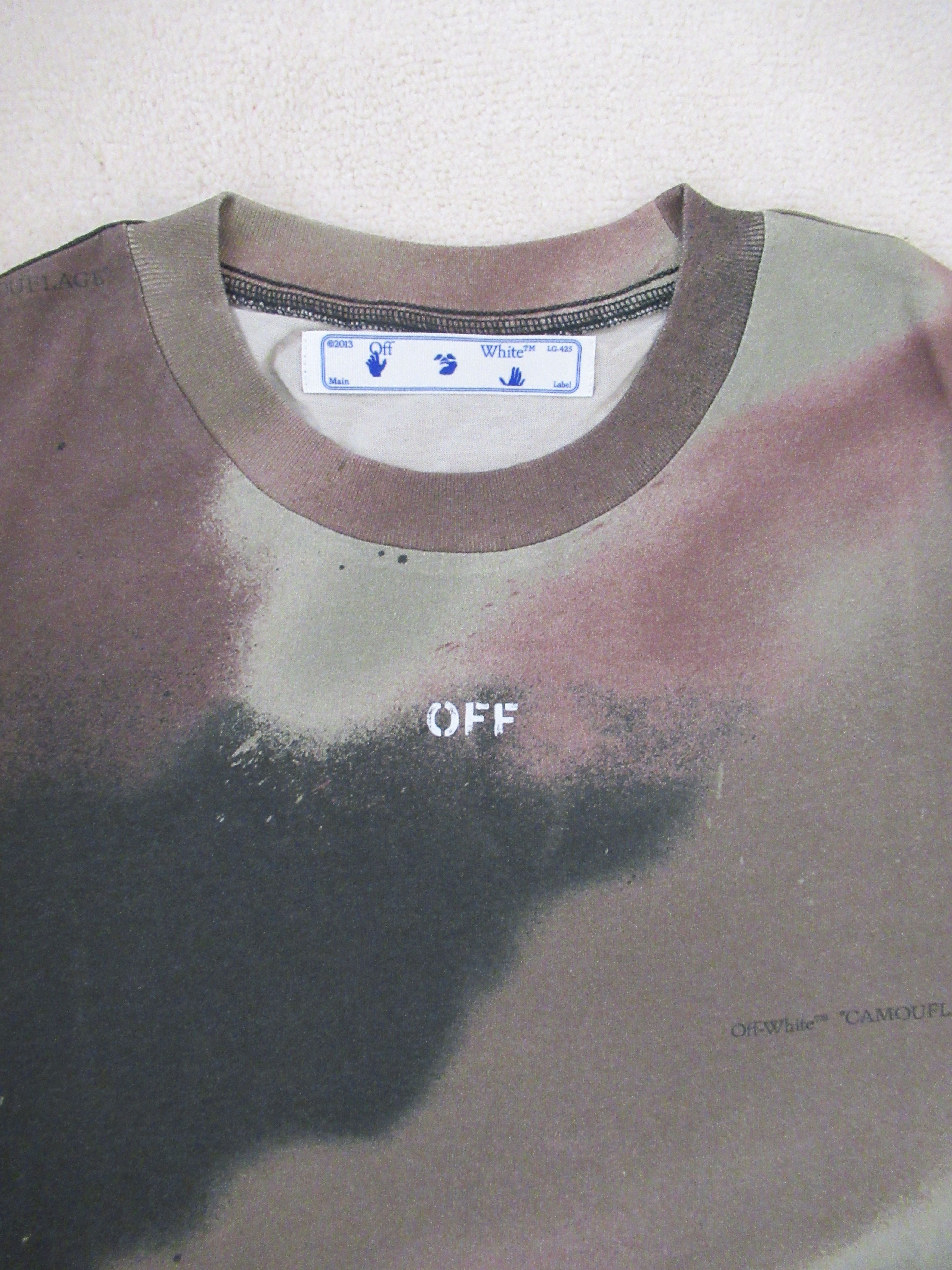 Off-White off White Camo Arrows T-shirt Virgil Small Size US S / EU 44-46 / 1 - 3 Thumbnail