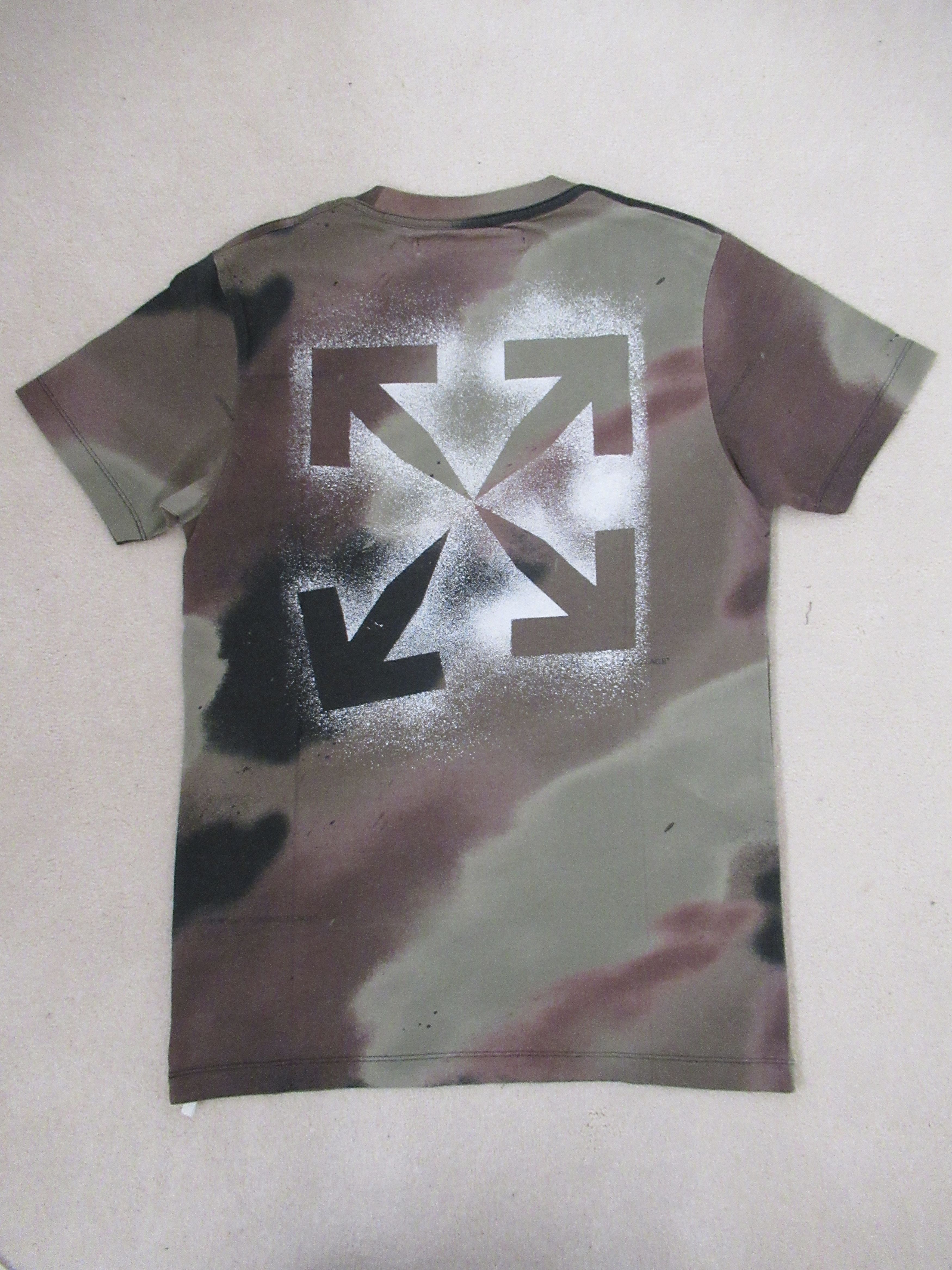 Off-White off White Camo Arrows T-shirt Virgil Small Size US S / EU 44-46 / 1 - 1 Thumbnail