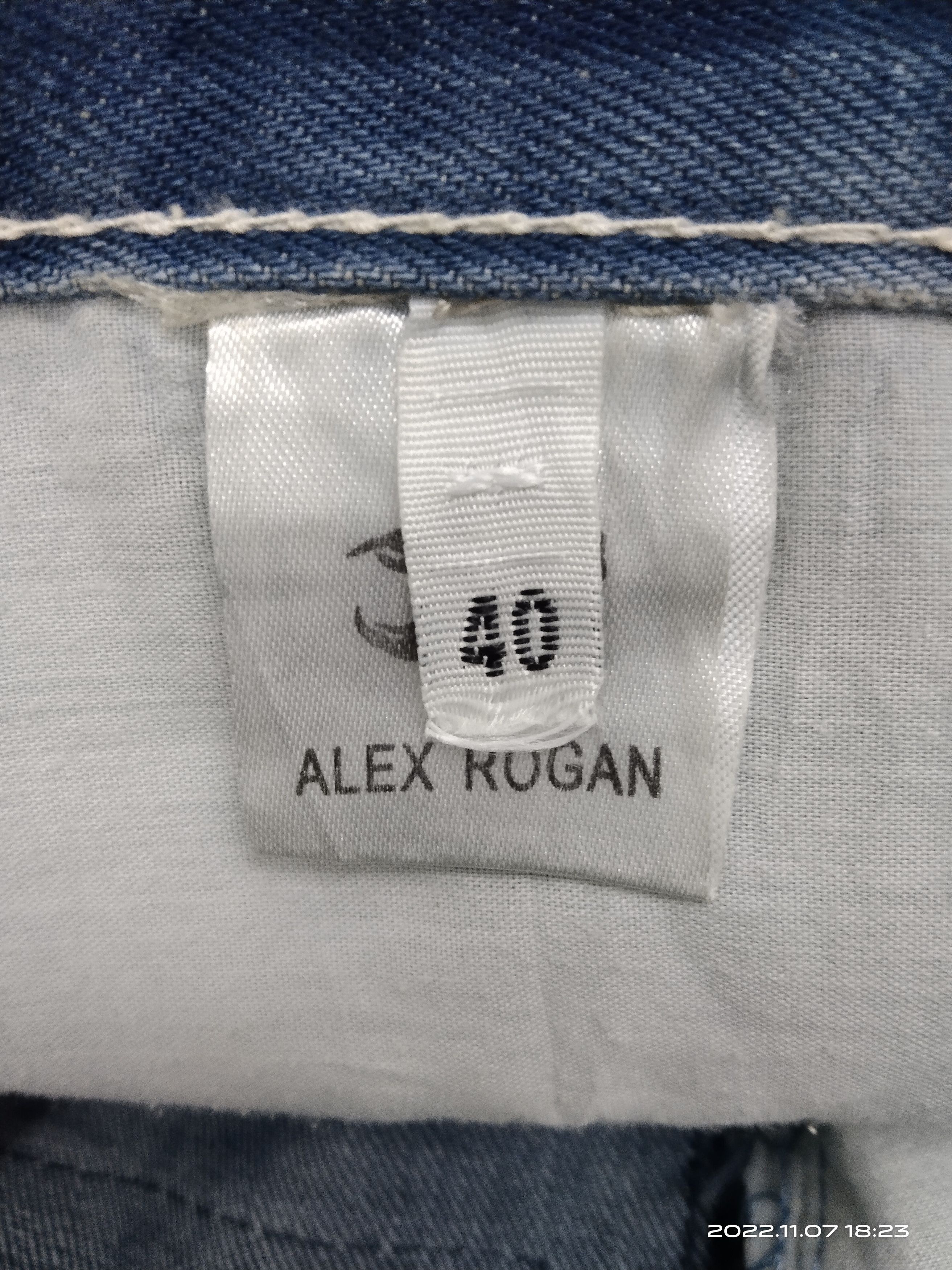 Japanese Brand ALEX MORGAN DISTRESSED BLEACH BIG SIZE DENIM PANTS Size US 40 / EU 56 - 7 Thumbnail