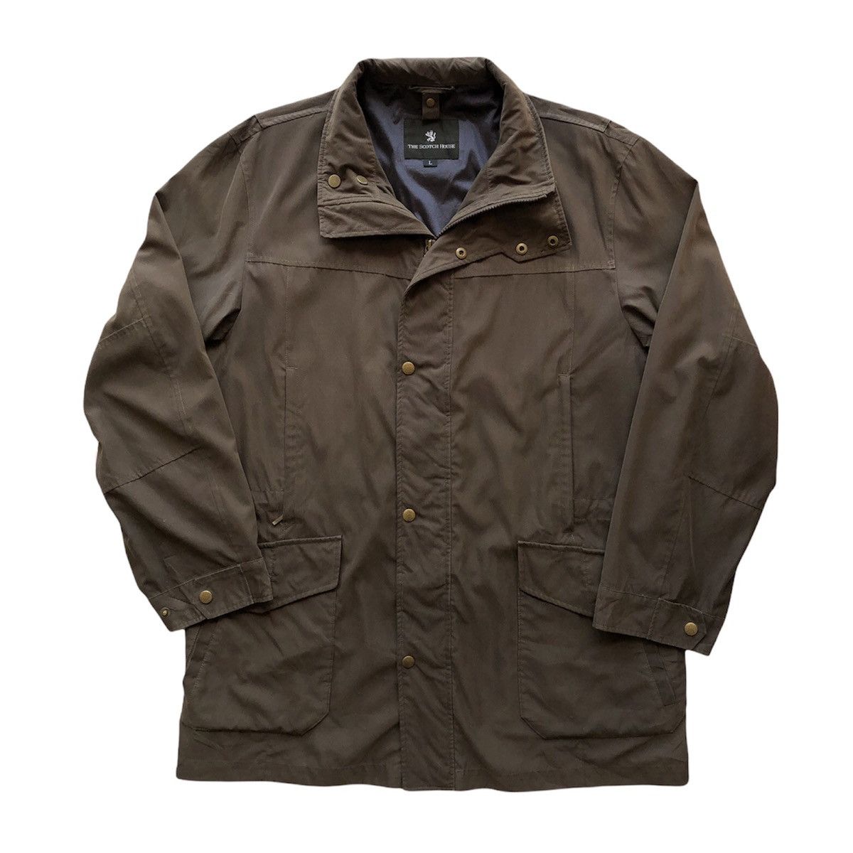 image of Vintage The Scotch House X Gore-Tex Jacket in Brown, Men's (Size Large)