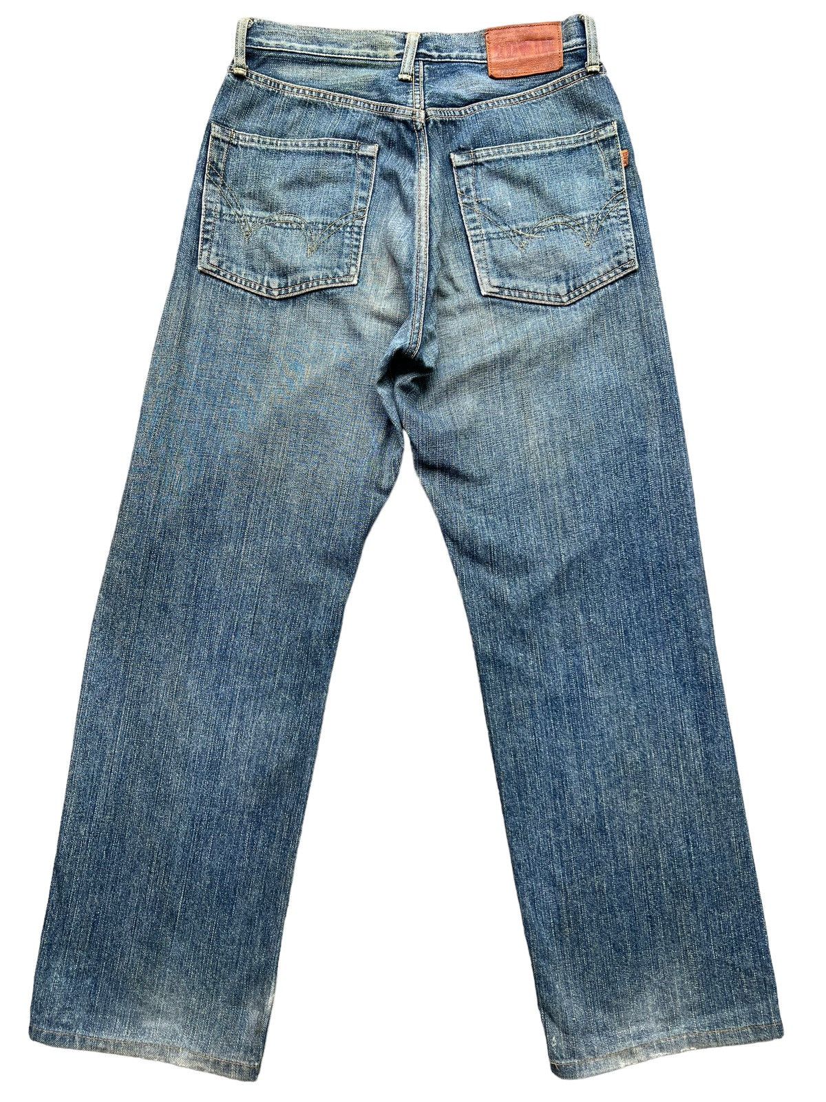 Edwin Vintage Edwin 505z Selvedge Mudwash Denim Jeans Denim 29x30 Size US 29 - 2 Thumbnail