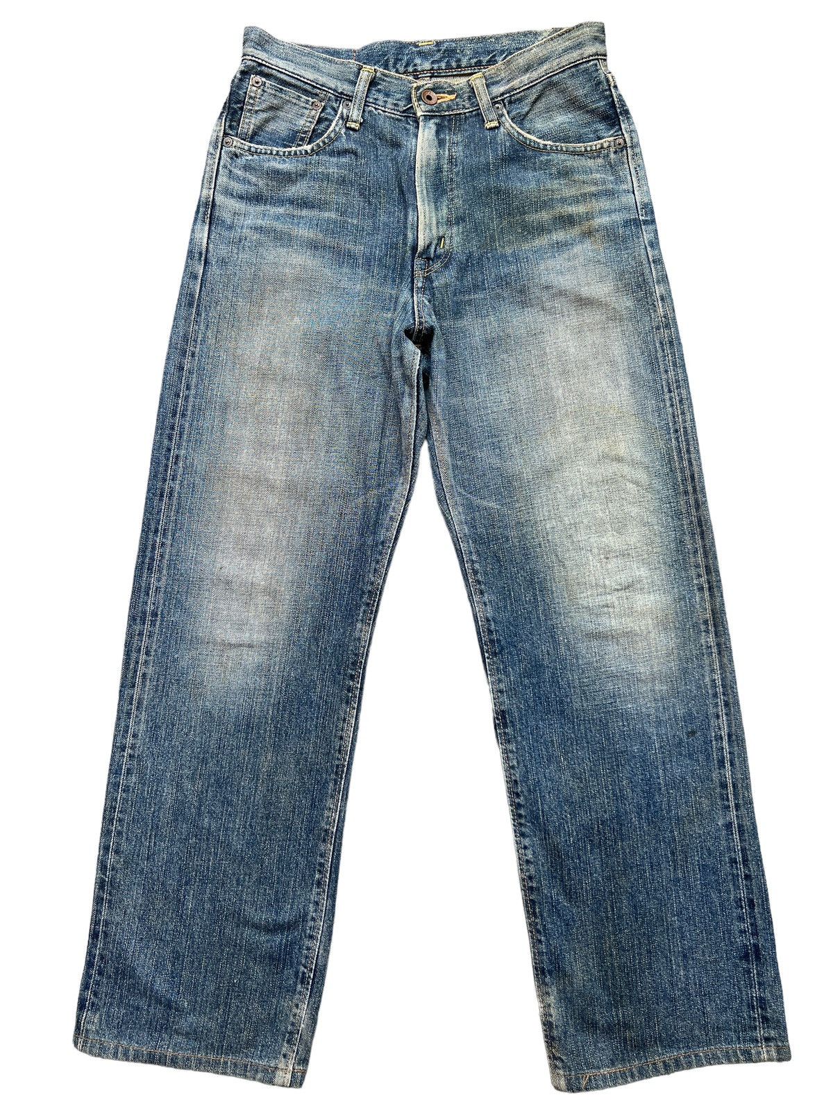Edwin Vintage Edwin 505z Selvedge Mudwash Denim Jeans Denim 29x30 Size US 29 - 1 Thumbnail