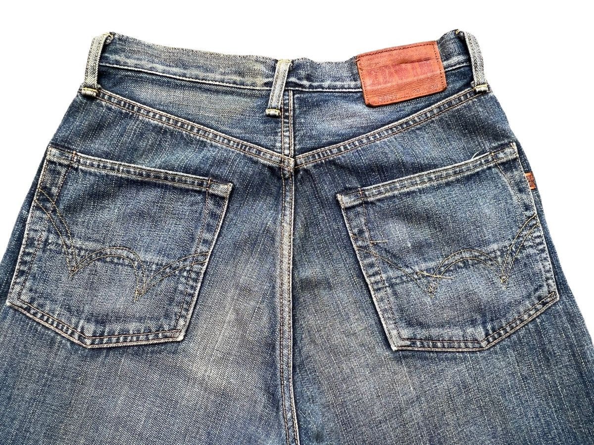 Edwin Vintage Edwin 505z Selvedge Mudwash Denim Jeans Denim 29x30 Size US 29 - 5 Thumbnail