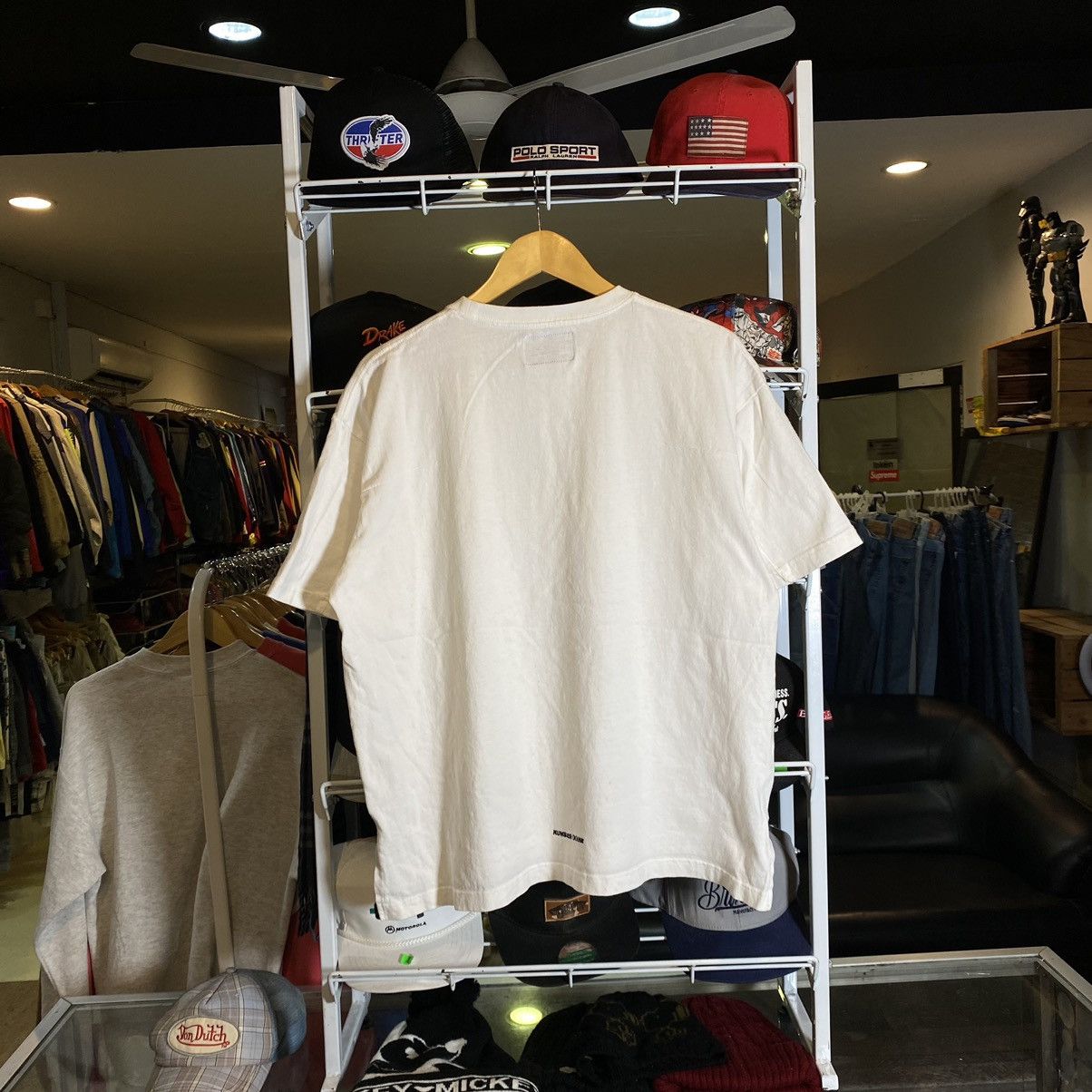 Number (N)ine Rare NUMBER (N)INE Big Spellout Tape Tee Tshirt Size US L / EU 52-54 / 3 - 2 Thumbnail