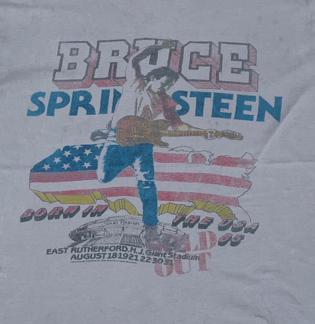 Band Tees × Vintage Vintage Tee D - 15 bruce springsteen Size US L / EU 52-54 / 3 - 2 Thumbnail
