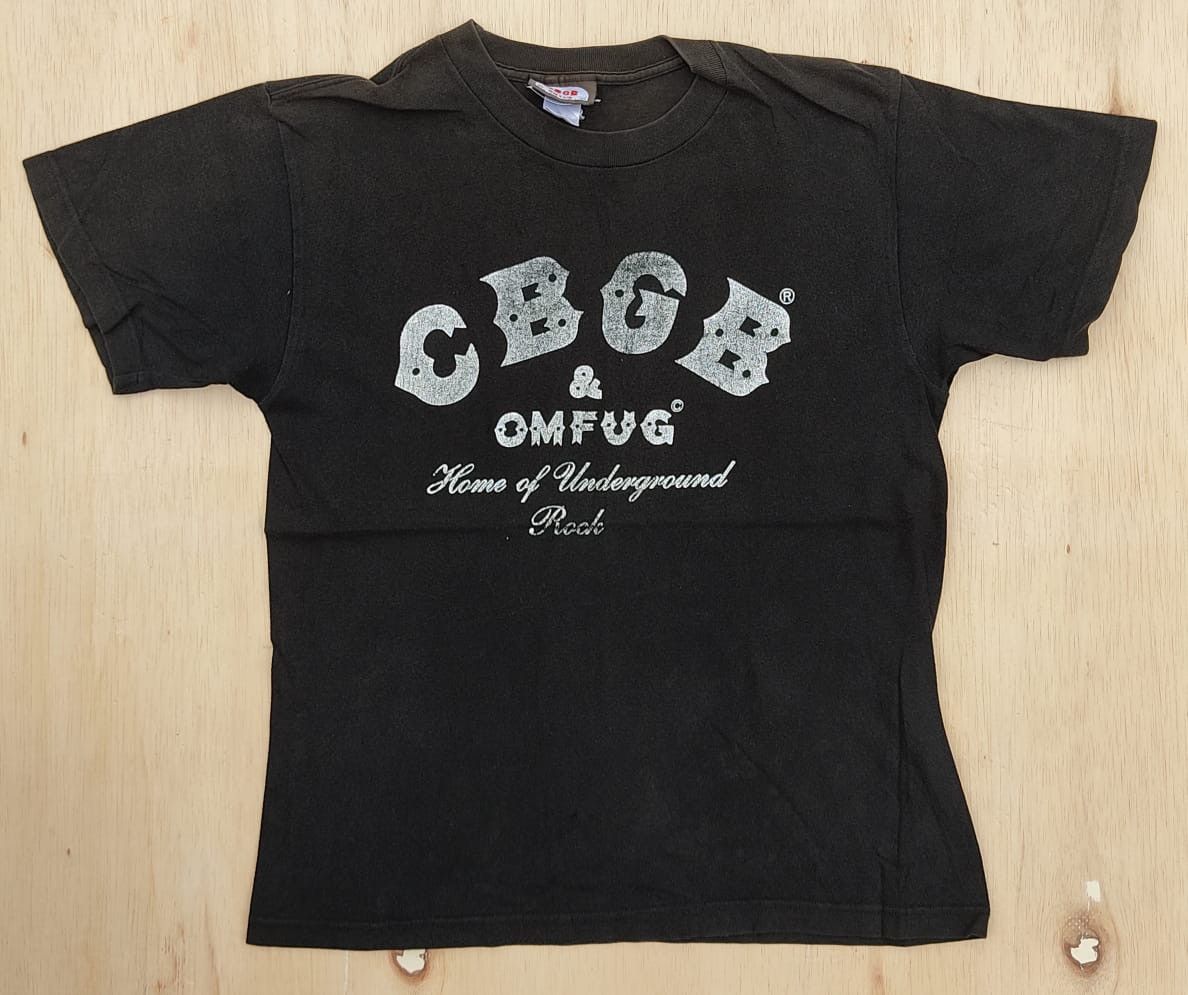 image of Band Tees x Vintage Tee D - 23 Cbgb in Black, Men's (Size Medium)