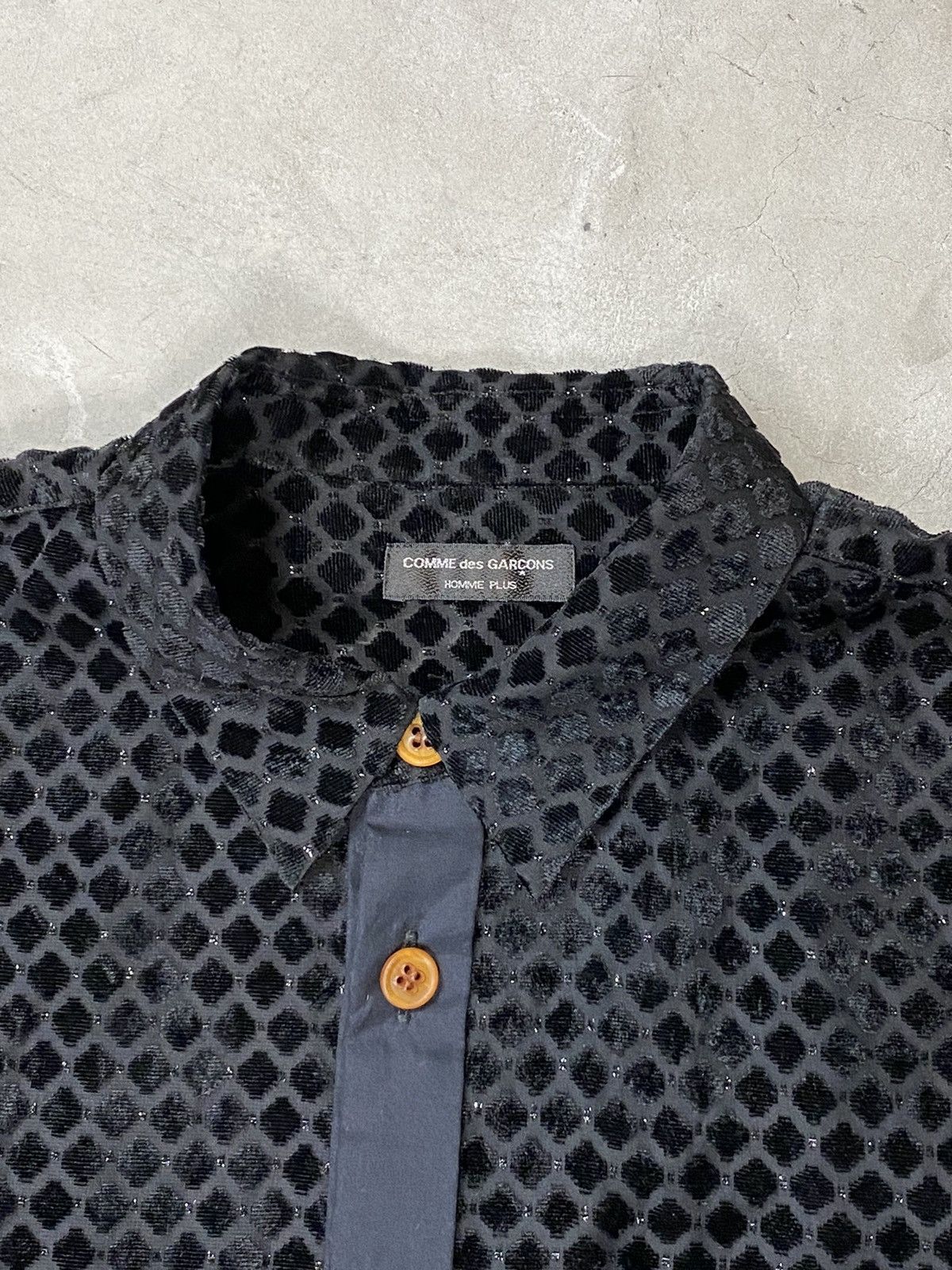 Comme des Garcons Homme Plus FW/02 Comme Des Garcons Homme Plus Hexagon Shirt Size US M / EU 48-50 / 2 - 6 Thumbnail