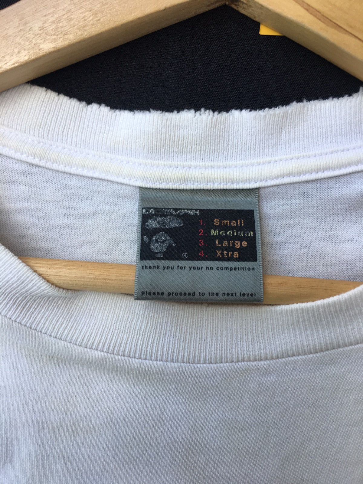 Bape Rare Bape "Bapesta Girl" Logo Tee (2003) Size US M / EU 48-50 / 2 - 10 Thumbnail