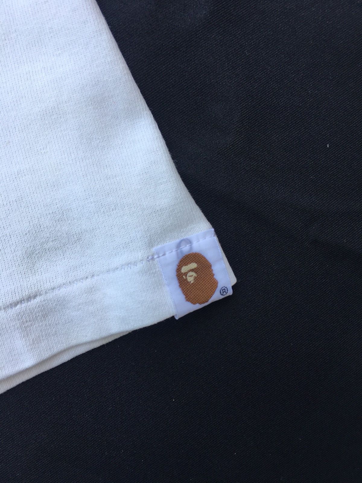 Bape Rare Bape "Bapesta Girl" Logo Tee (2003) Size US M / EU 48-50 / 2 - 13 Thumbnail