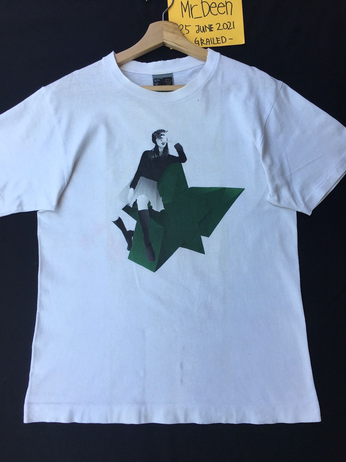 Bape Rare Bape "Bapesta Girl" Logo Tee (2003) Size US M / EU 48-50 / 2 - 2 Thumbnail