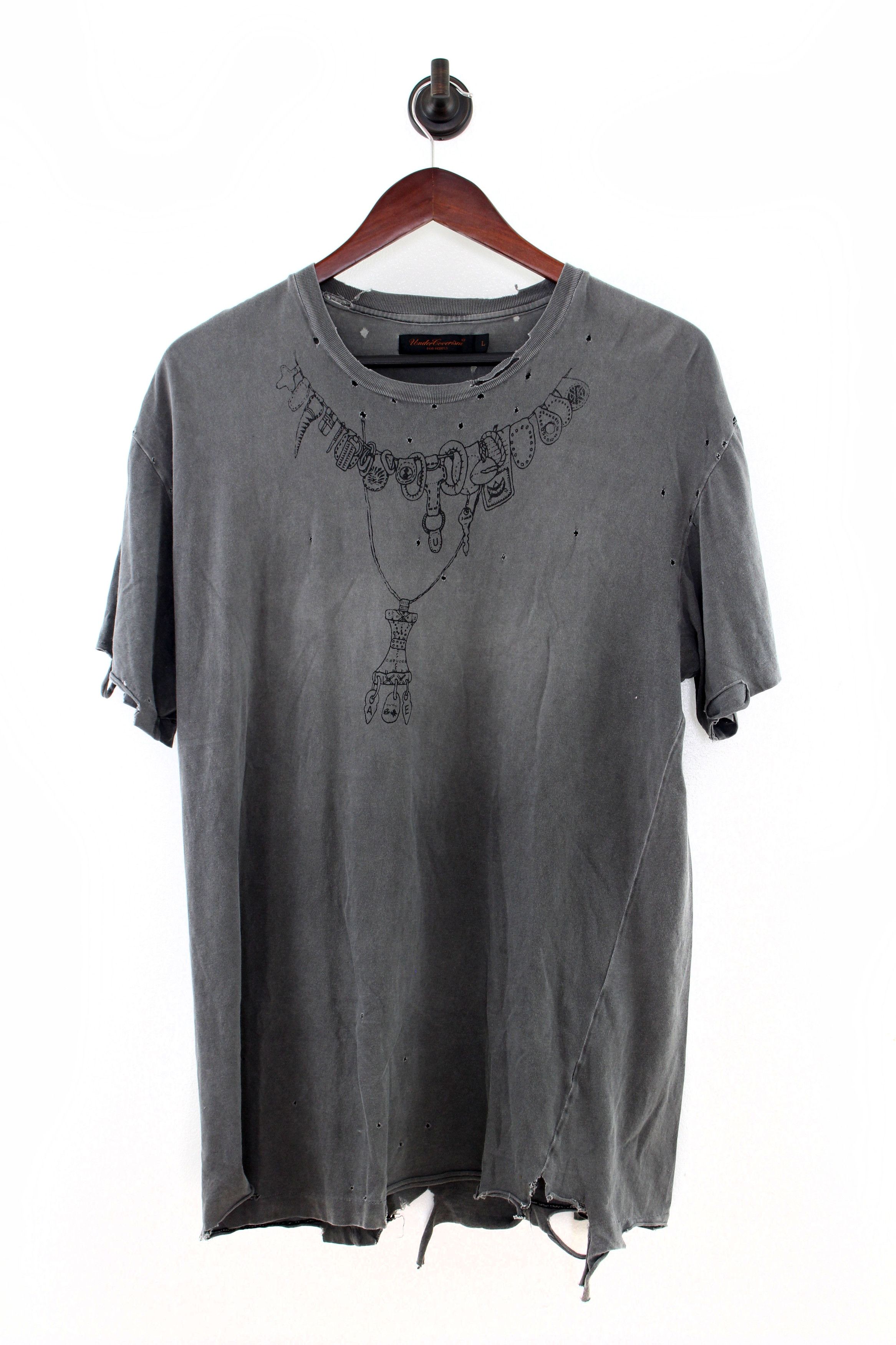 Undercover Distressed Scab Tee | Grailed