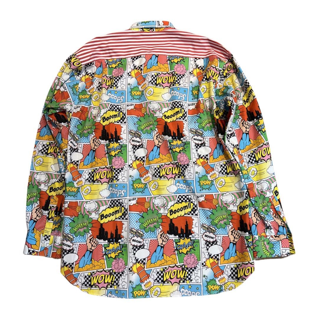 Comme des Garcons COMME DES GARCONS COMIC PRINT SHIRT Size US L / EU 52-54 / 3 - 2 Thumbnail