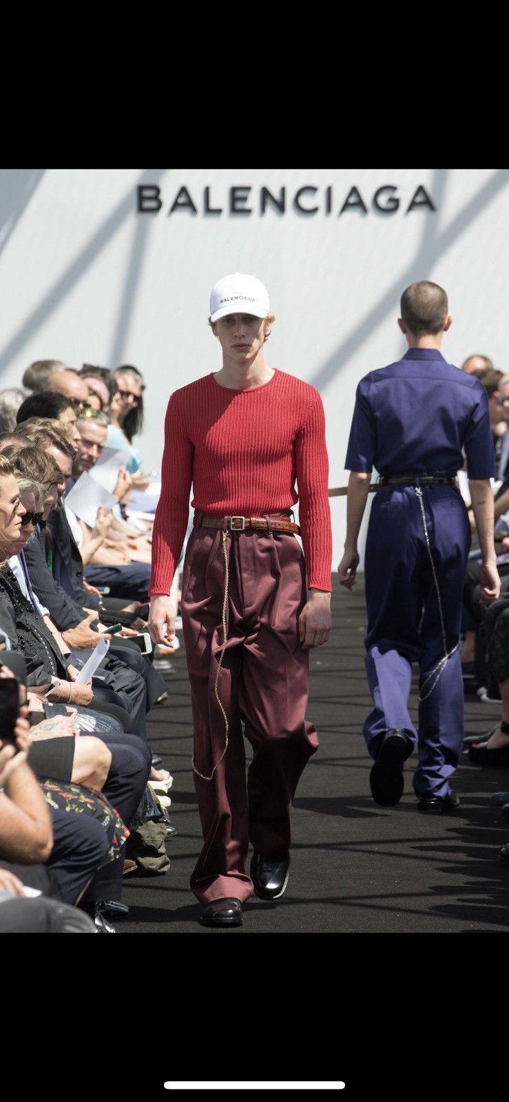 BALENCIAGA GOLD WALLET CHAIN