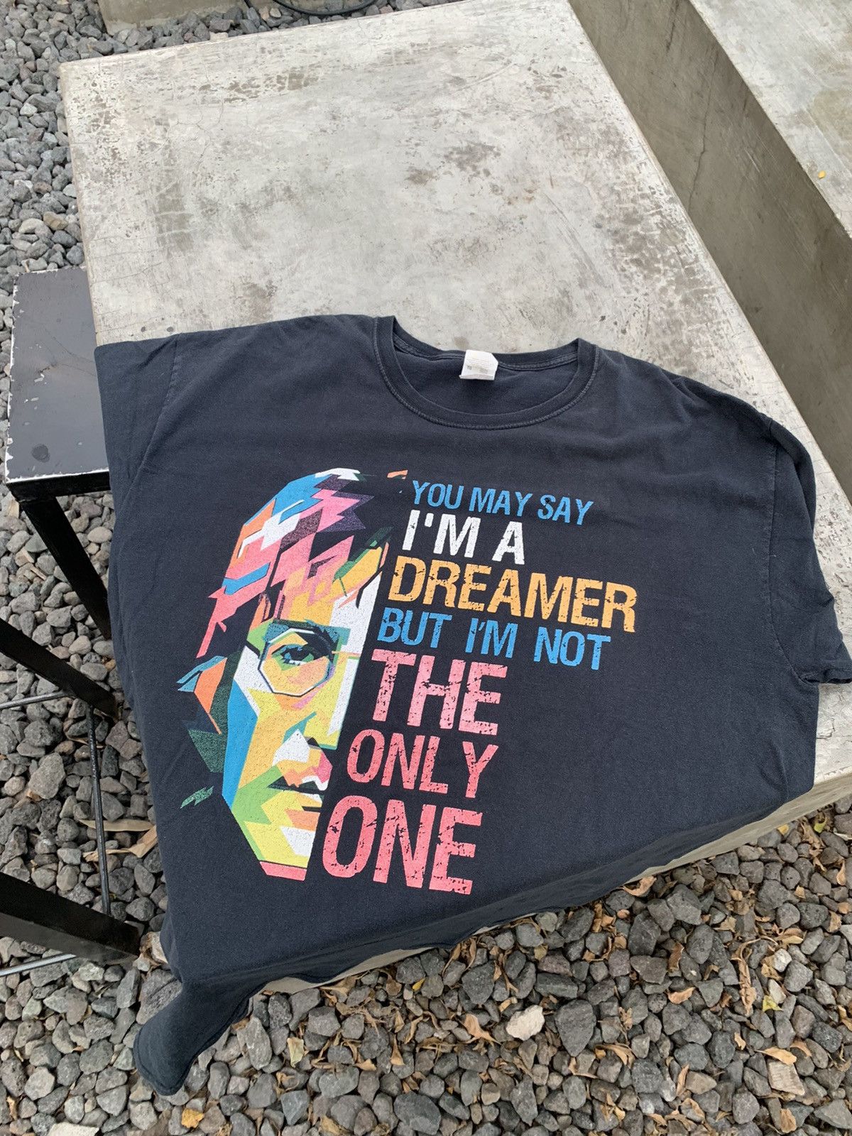 Band Tees × Vintage John Lennon - Imagine Size US XL / EU 56 / 4 - 3 Thumbnail