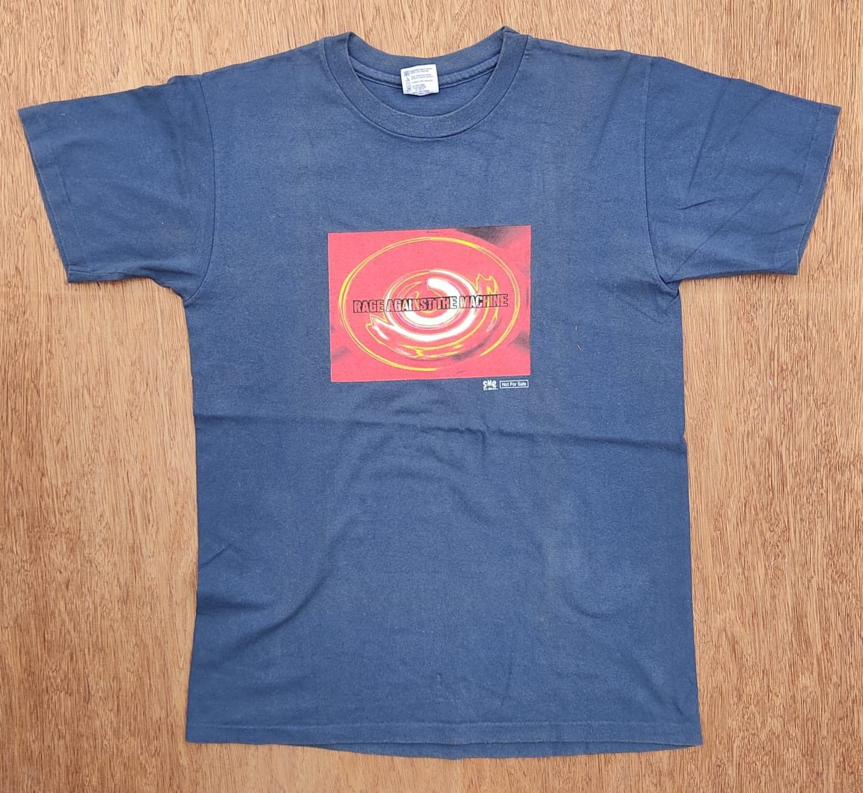 Anvil × Band Tees × Vintage Vintage Tee D - 26 Rage Against the Machine Size US M / EU 48-50 / 2 - 1 Thumbnail