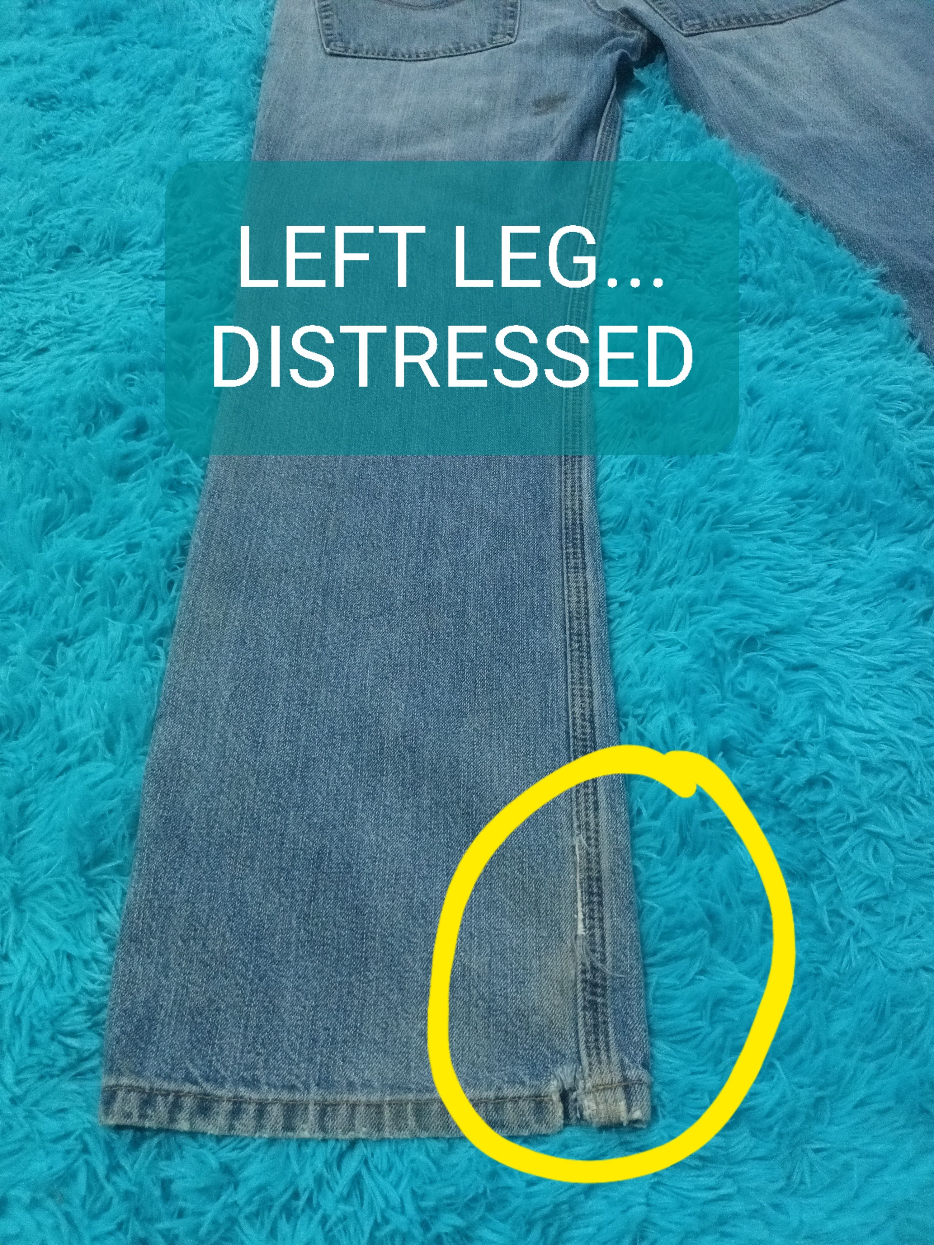 Carhartt 🔥 CARHARTT DISTRESSED DENIM PANTS 🔥 Size US 34 / EU 50 - 17 Thumbnail
