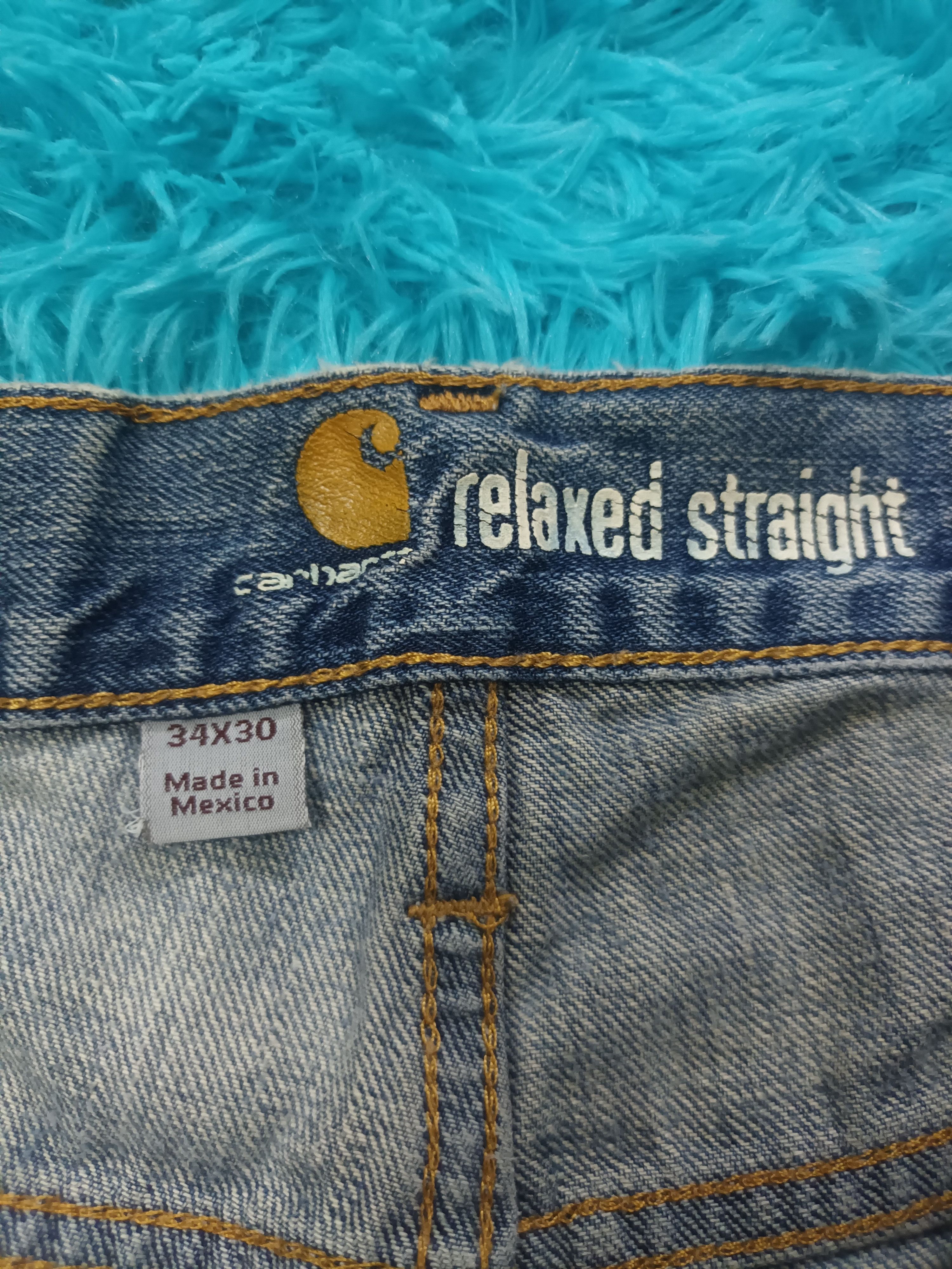 Carhartt 🔥 CARHARTT DISTRESSED DENIM PANTS 🔥 Size US 34 / EU 50 - 5 Thumbnail