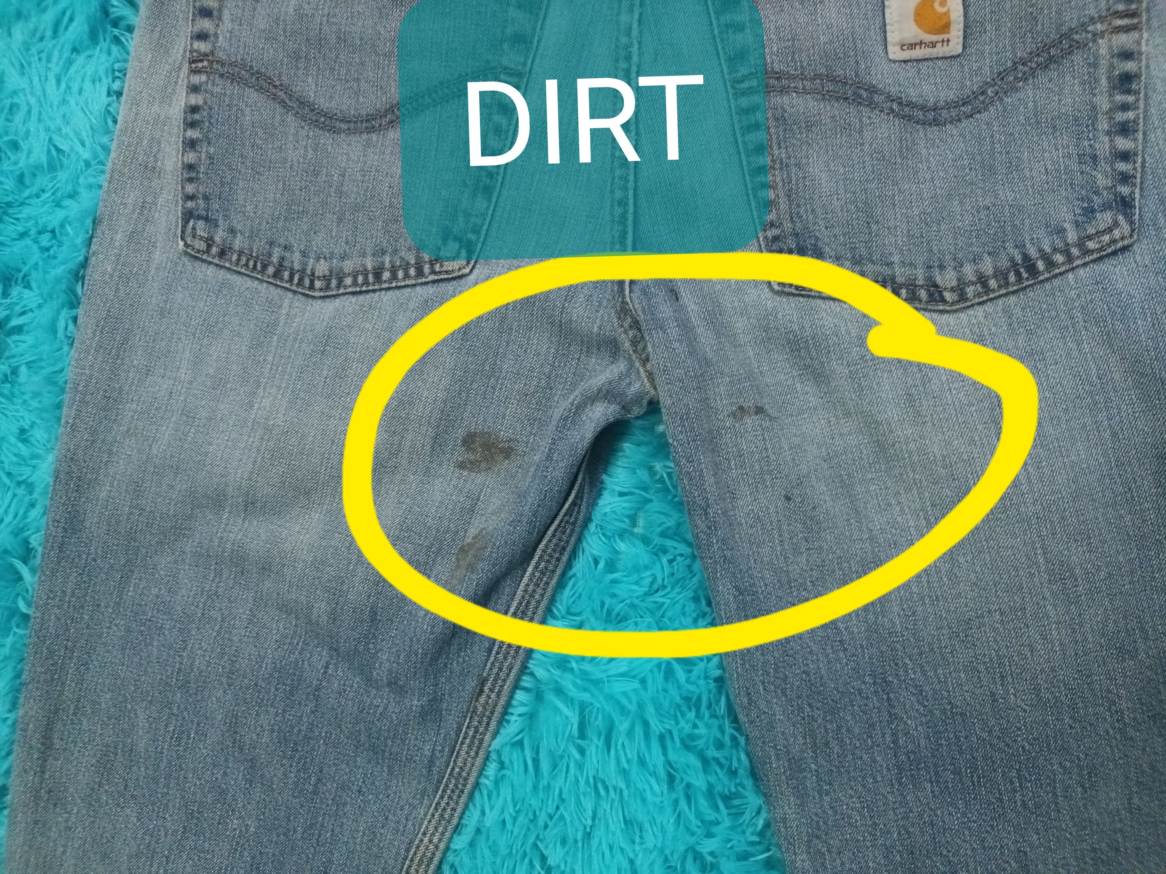 Carhartt 🔥 CARHARTT DISTRESSED DENIM PANTS 🔥 Size US 34 / EU 50 - 15 Thumbnail