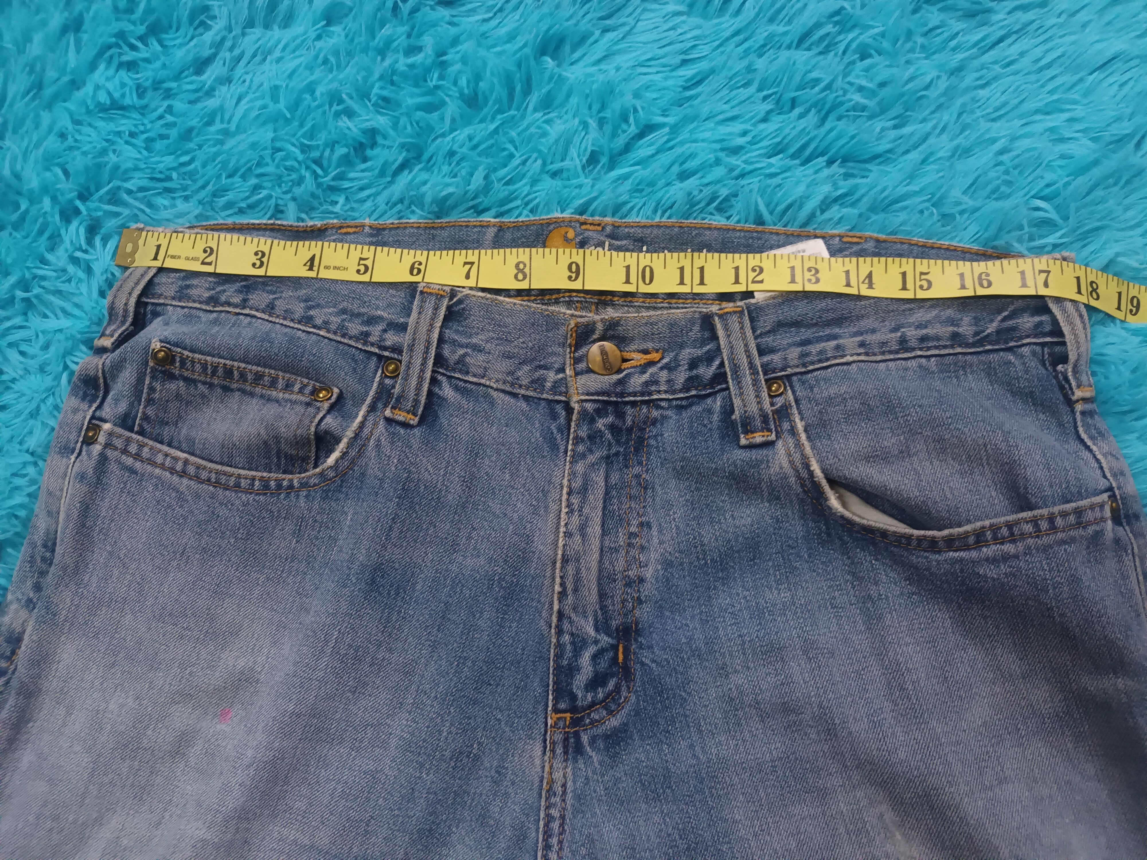 Carhartt 🔥 CARHARTT DISTRESSED DENIM PANTS 🔥 Size US 34 / EU 50 - 7 Thumbnail