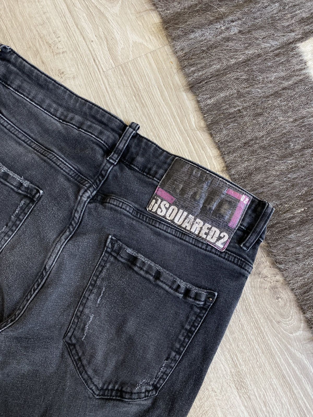 Dsquared2 Dsquared2 Skinny Dan Torn Denim Jeans Size 48 4194AC Size US 32 / EU 48 - 3 Thumbnail