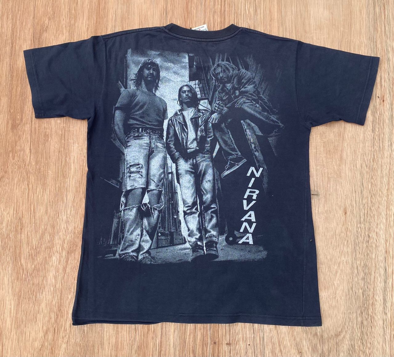 Band Tees × Nirvana × Vintage vintage tee E 1 nirvana kurt cobain Size US M / EU 48-50 / 2 - 3 Thumbnail