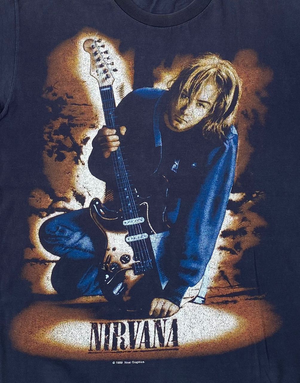 Band Tees × Nirvana × Vintage vintage tee E 1 nirvana kurt cobain Size US M / EU 48-50 / 2 - 2 Thumbnail