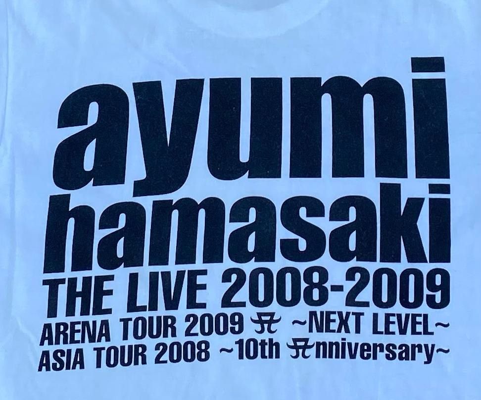 VINTAGE 2008 Ayumi Hamasaki T-shirt RARE store