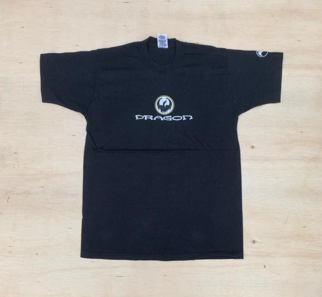 image of Band Tees x Fruit Of The Loom Vintage Tee D - 19 Dragon in Black, Men's (Size Medium)