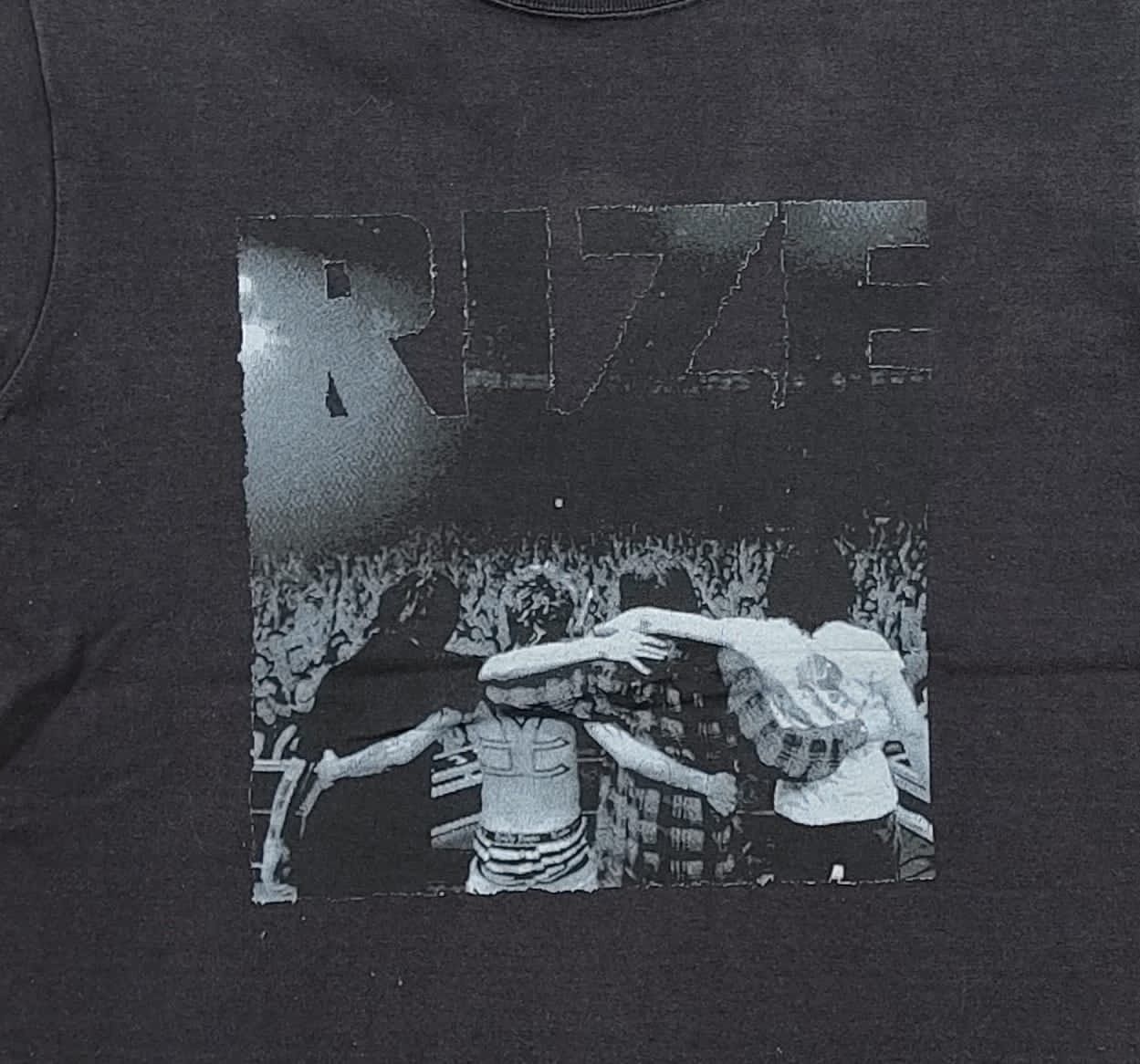 Band Tees × Vintage vintage tee band B12 RIZE TOUR Size US M / EU 48-50 / 2 - 2 Thumbnail