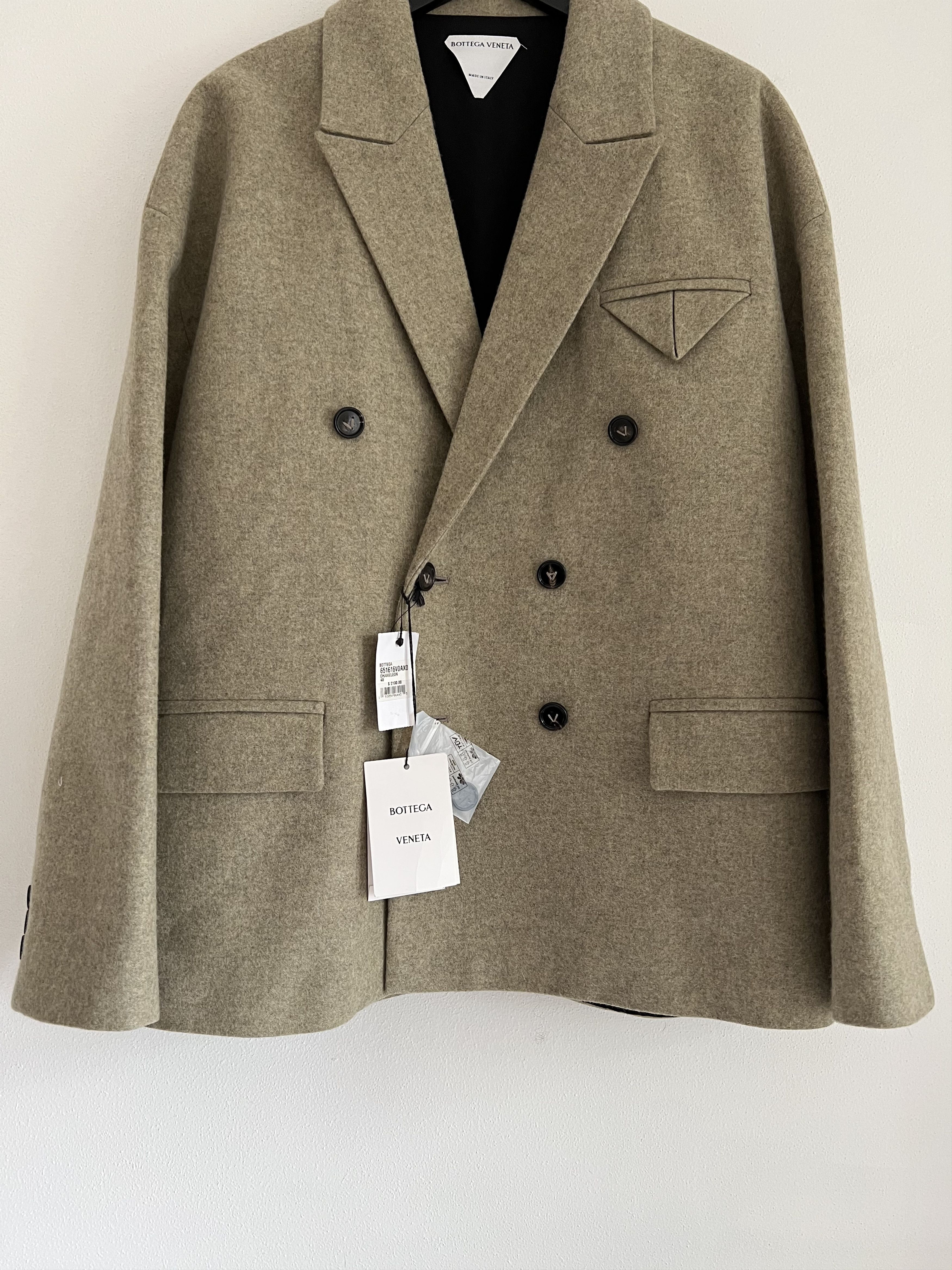 Bottega Veneta FW21 Chameleon Felted Wool Boxy Jacket - EU 48 Size US M / EU 48-50 / 2 - 5 Thumbnail