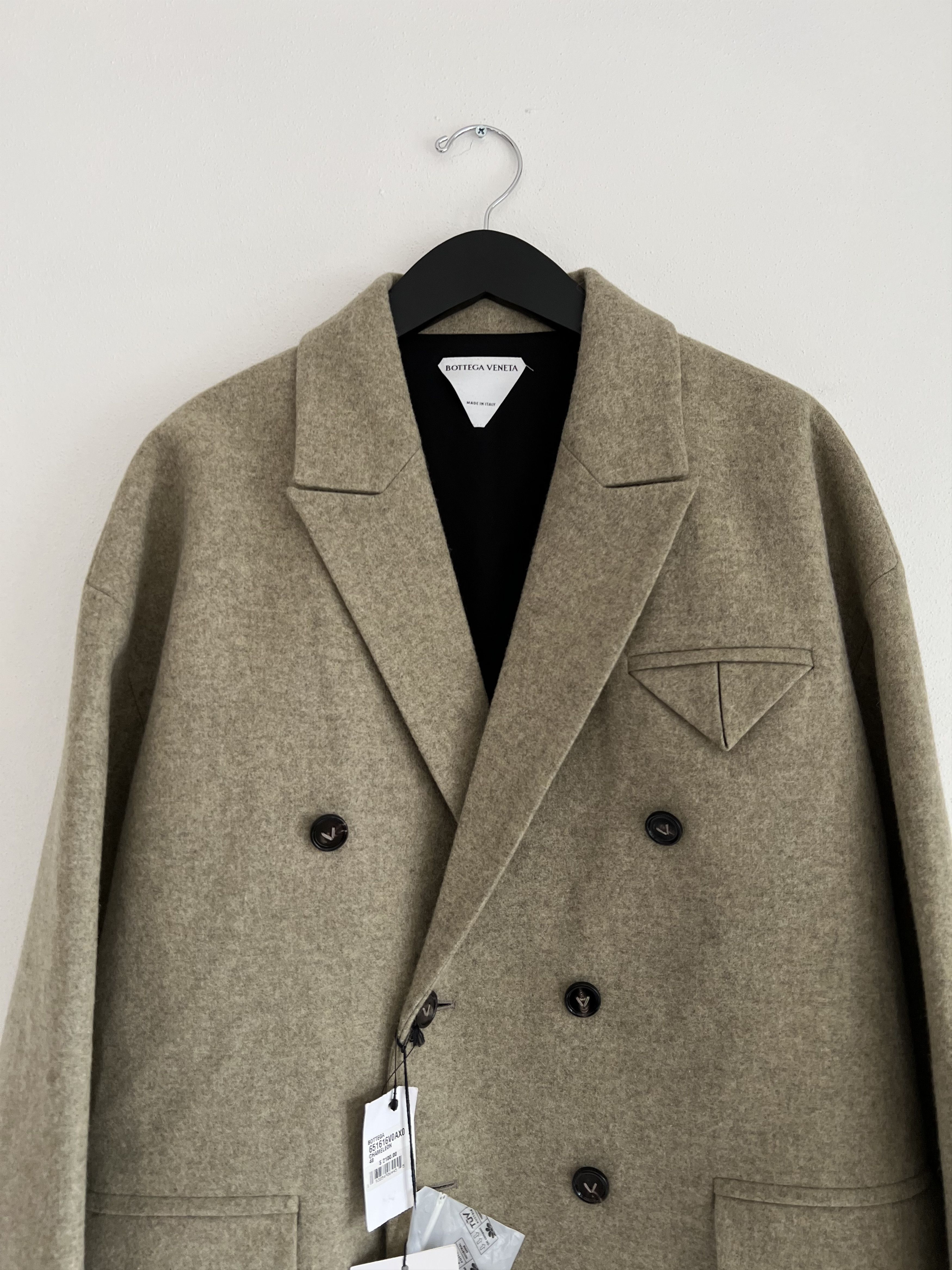 Bottega Veneta FW21 Chameleon Felted Wool Boxy Jacket - EU 48 Size US M / EU 48-50 / 2 - 4 Thumbnail