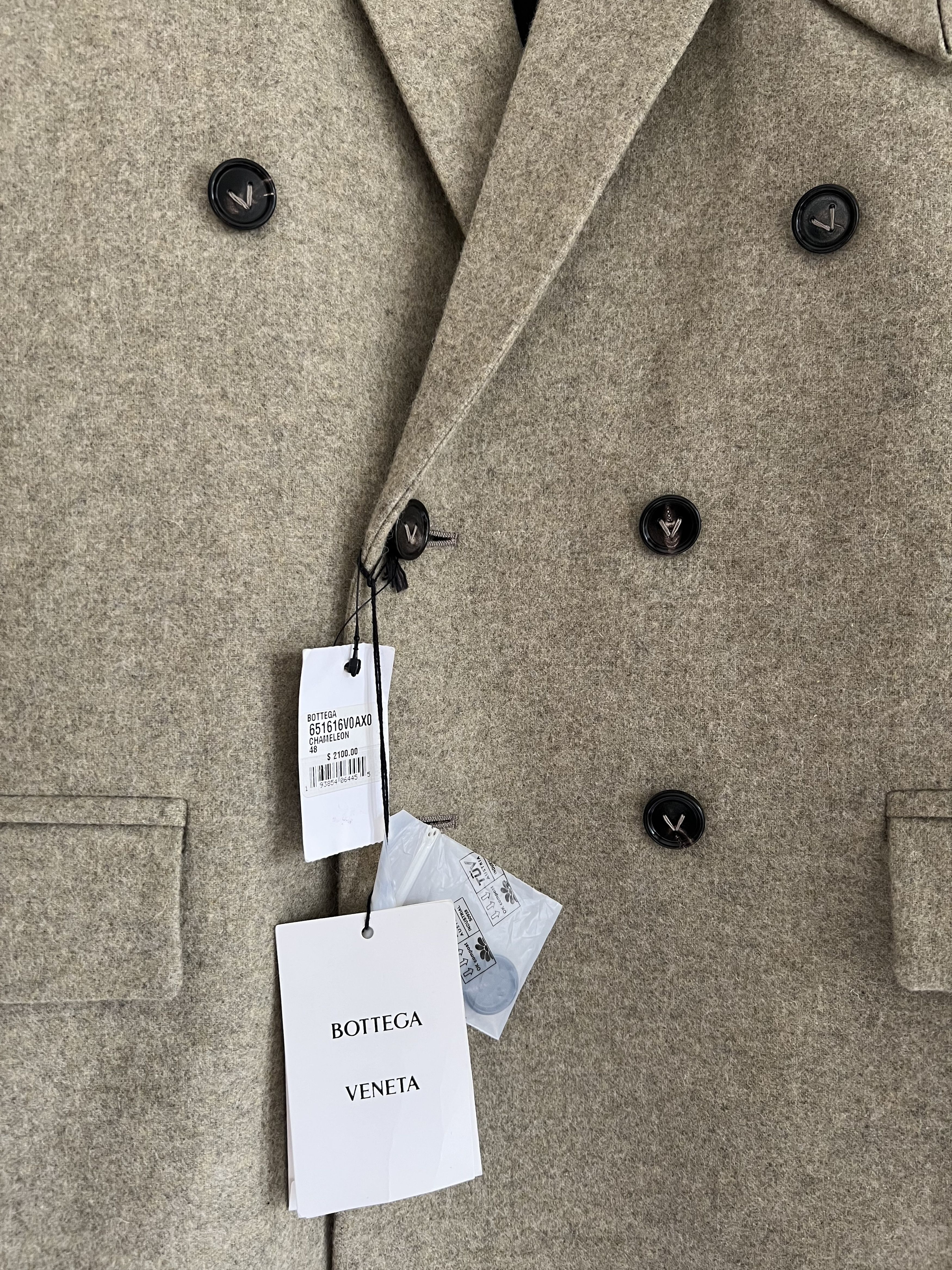 Bottega Veneta FW21 Chameleon Felted Wool Boxy Jacket - EU 48 Size US M / EU 48-50 / 2 - 7 Thumbnail
