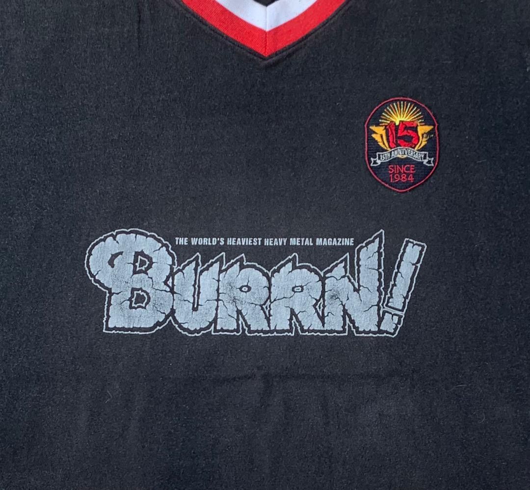 Band Tees × Vintage vintage tee D - 28 Burrn rock magazine Size US L / EU 52-54 / 3 - 2 Thumbnail
