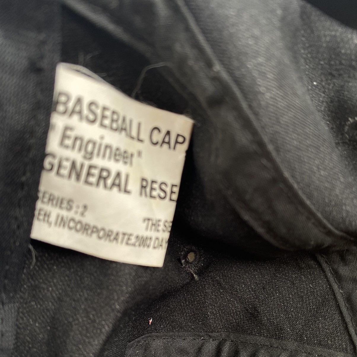General Research × Mountain Research 2003 Cotton Twill Engineer Baseball Cap Size ONE SIZE - 5 Thumbnail